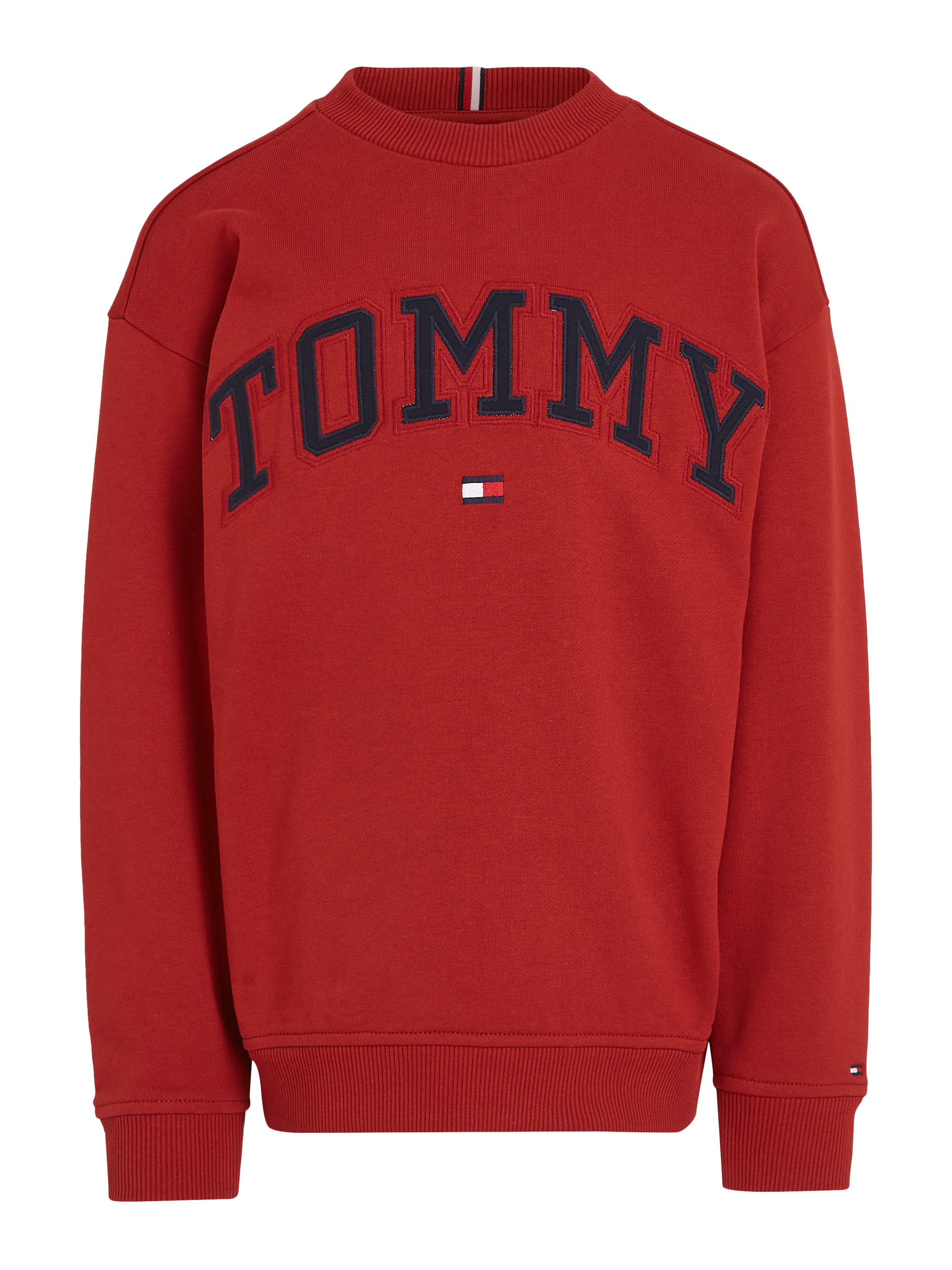 Tommy Hilfiger Sweatshirt VARSITY EMBROIDERY SWEATSHIRT Kinderen tot 16 jaar met logo-opdruk