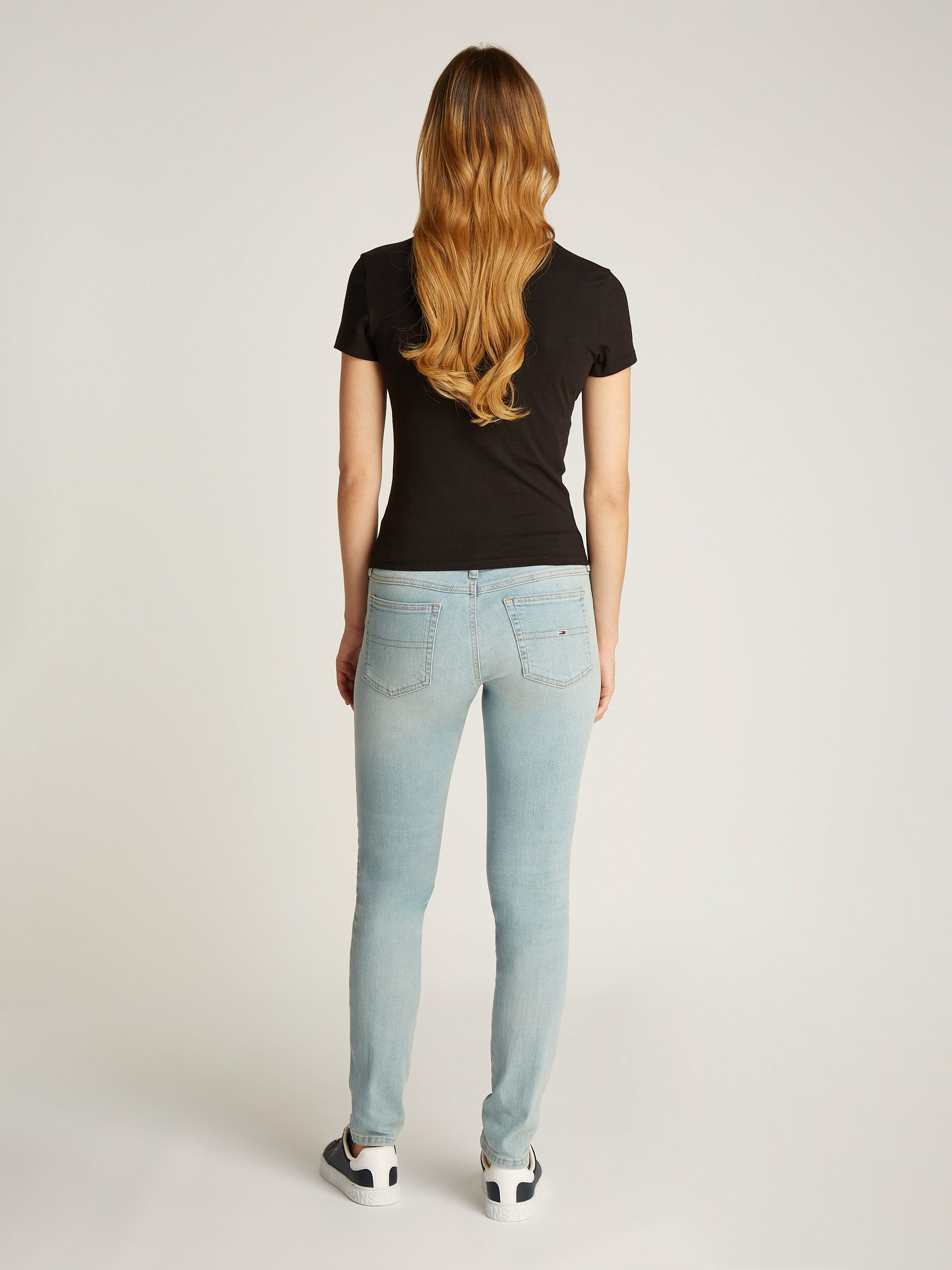 TOMMY JEANS T-shirt TJW 2PACK C-NECK TEE (set, 2-delig, 2 stuks)