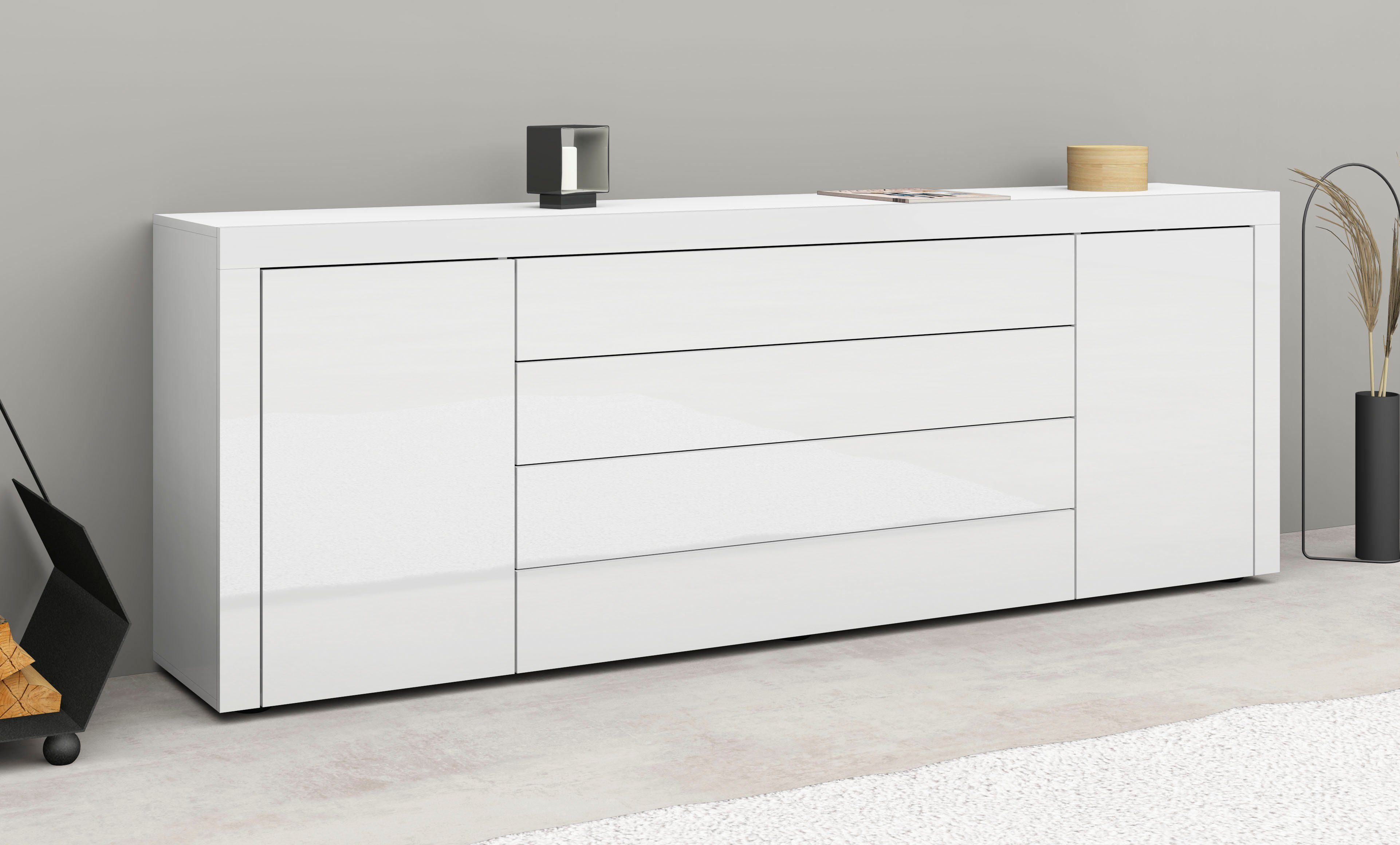 borchardt Möbel Dressoir Breedte 200 cm