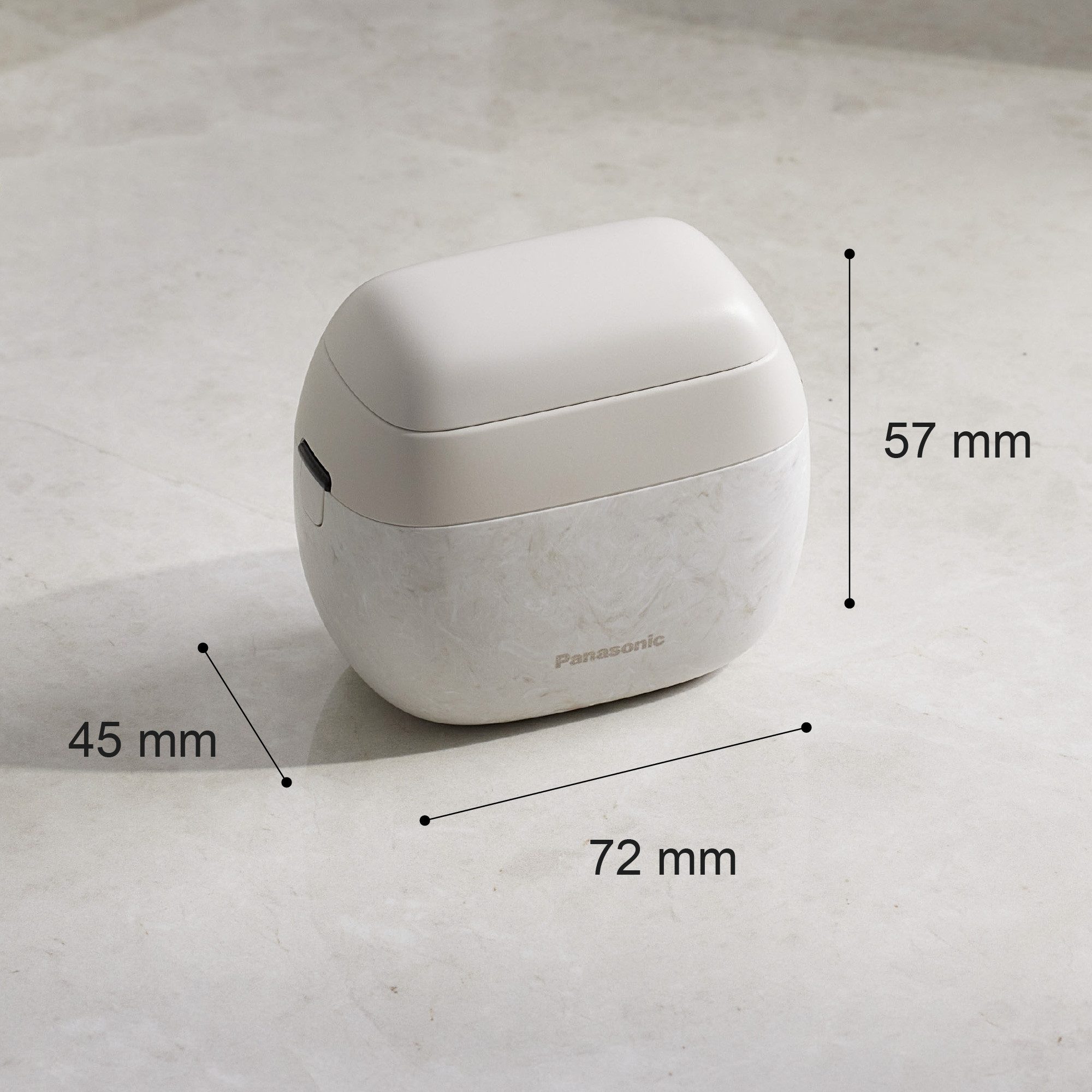 Panasonic Elektrisch scheerapparaat ES-PV6B-W803 Compact, 5 roestvrijstalen messen, USB-opladen (Type-C), baarddichtheidssensor+
