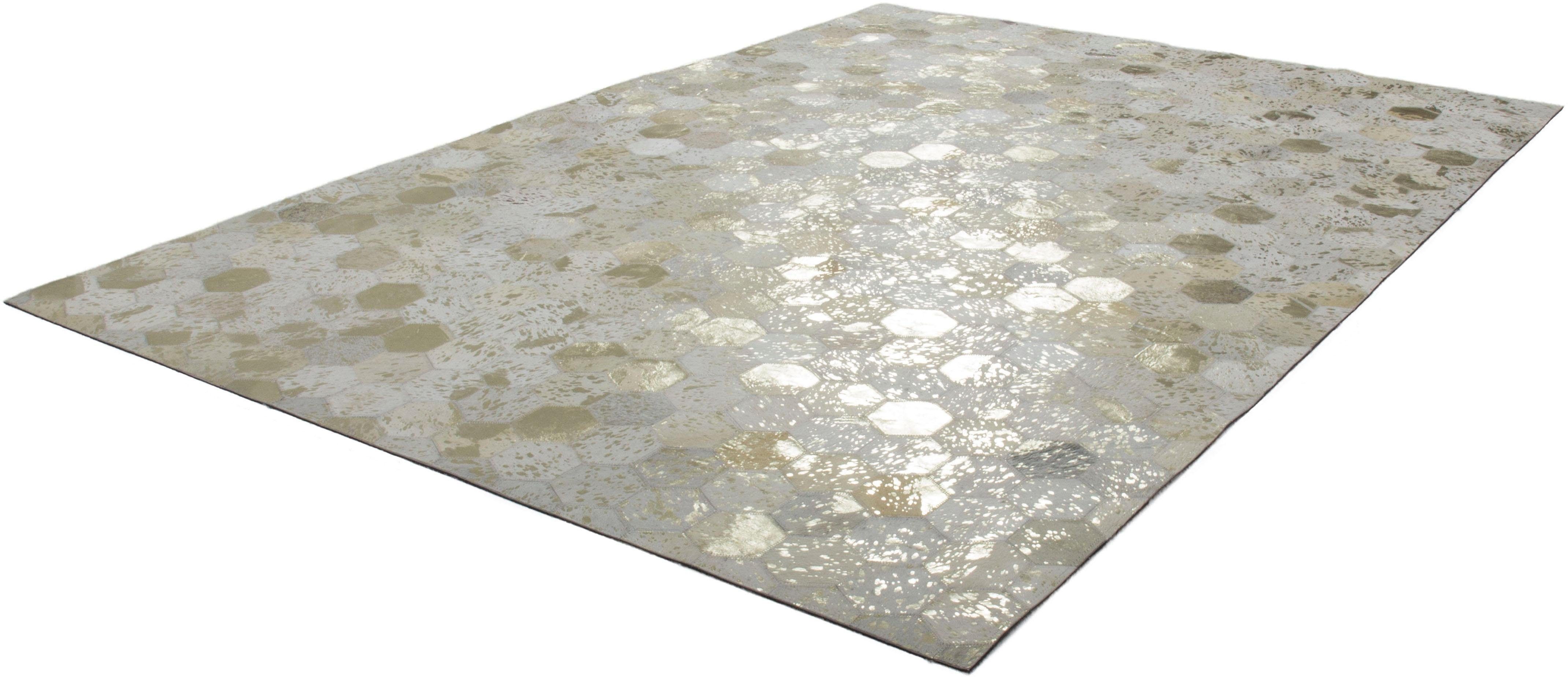 calo-deluxe Vachtvloerkleed Scarllet 210 echte runderhuid, woonkamer