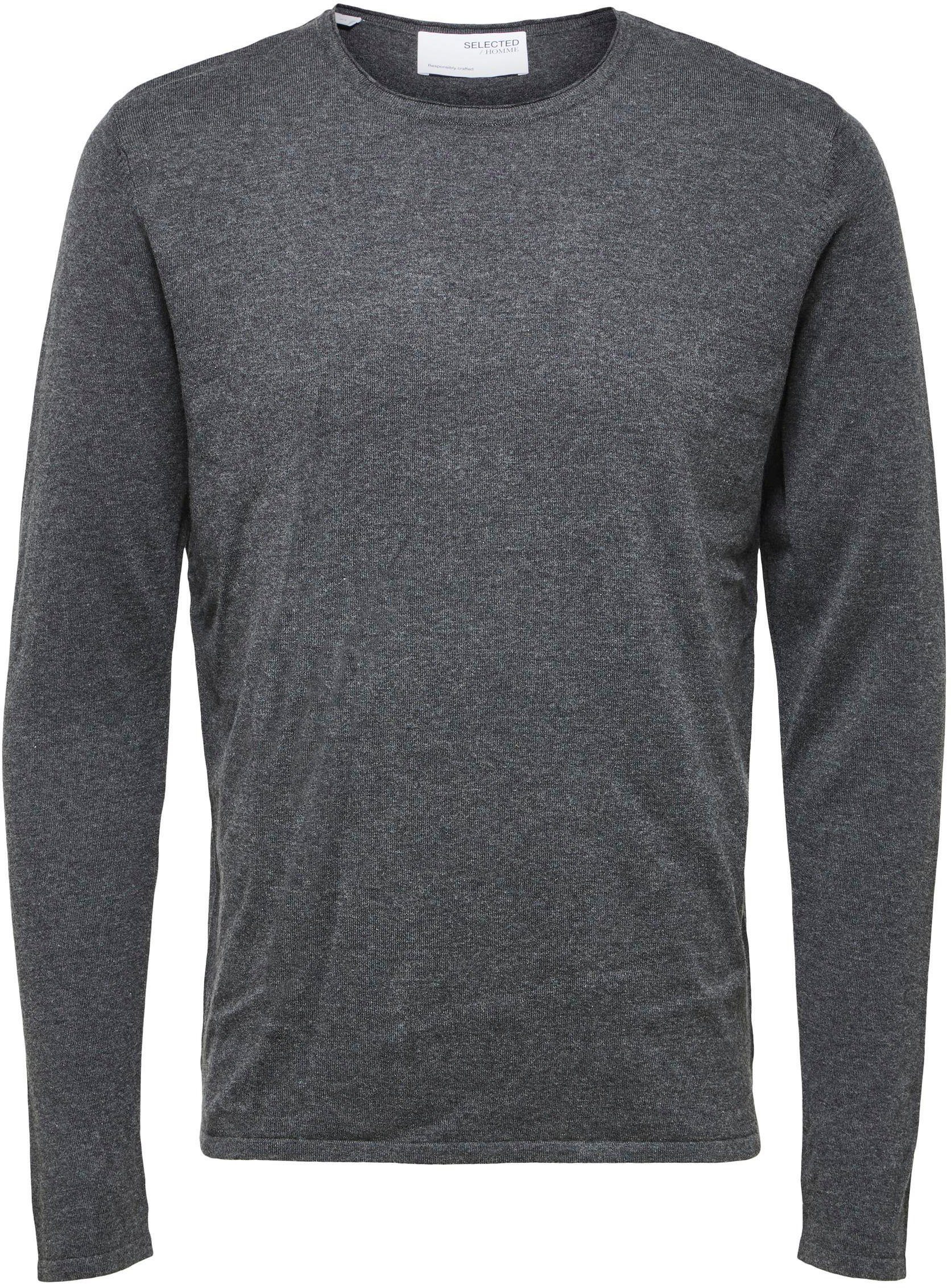 SELECTED HOMME Trui met ronde hals ROME KNIT