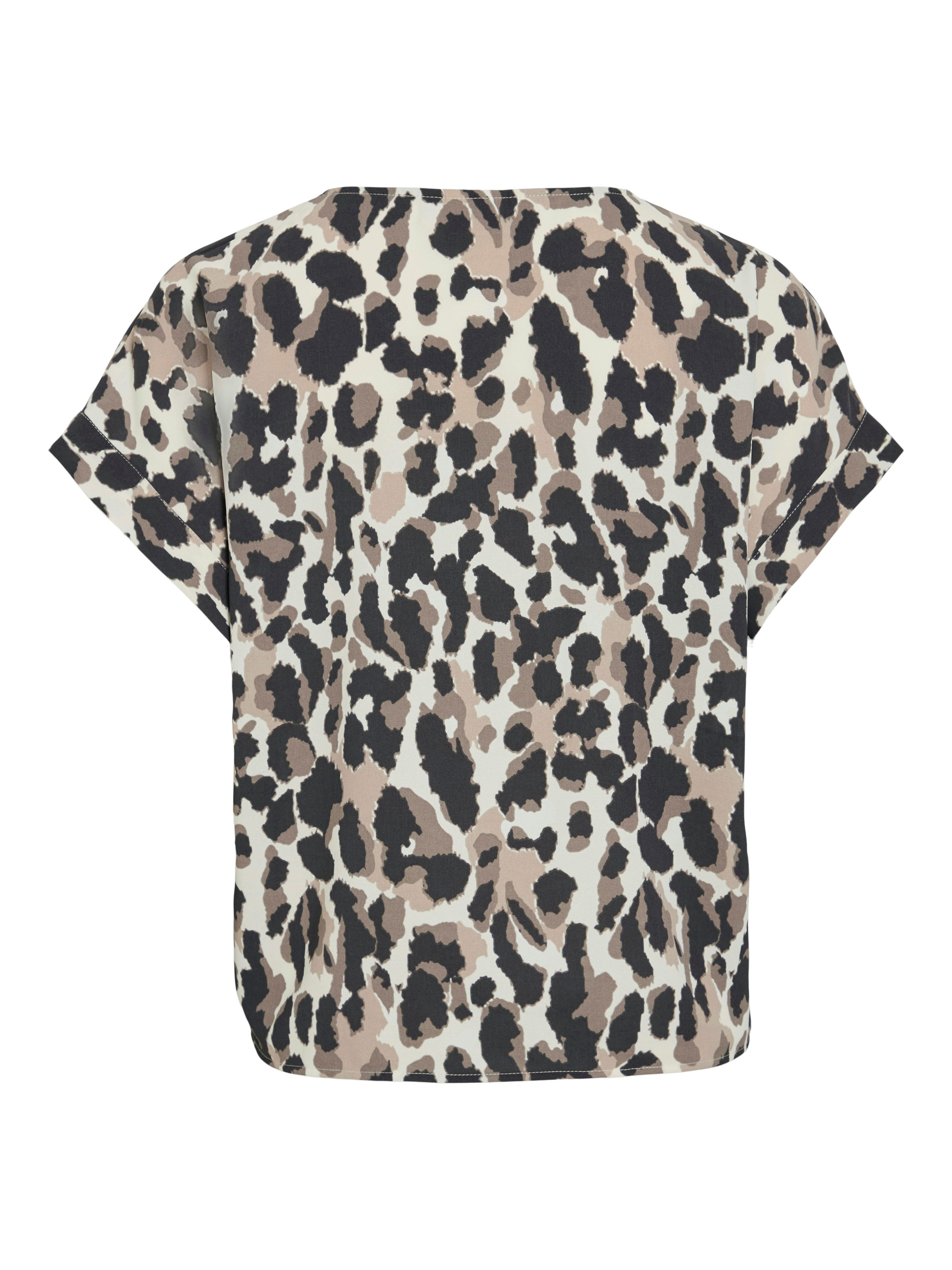 Vila Shirt met korte mouwen VIJOSA S/S TOP - NOOS