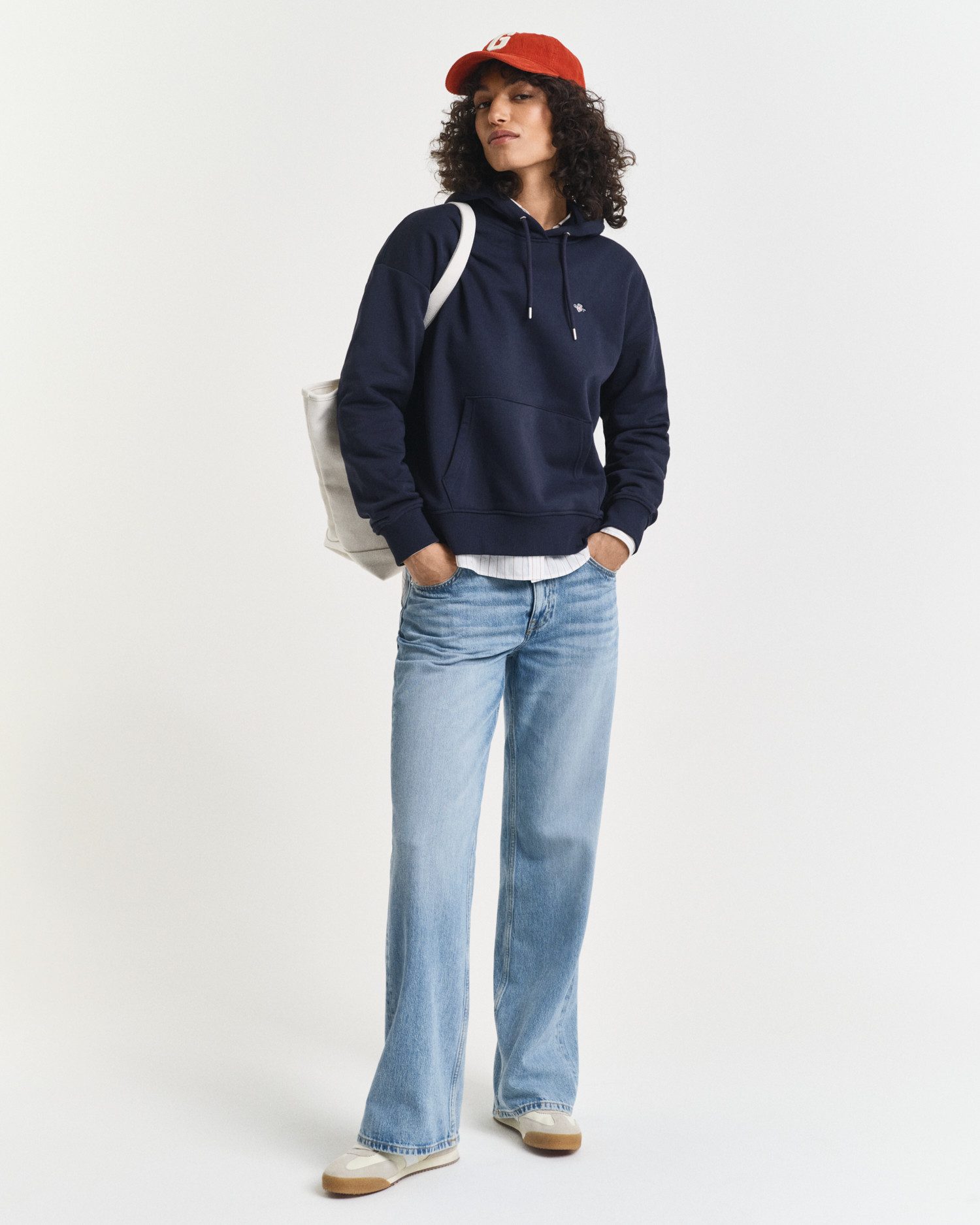 Gant Hoodie SHIELD HOODIE Grafische GANT-borduursel op de borst