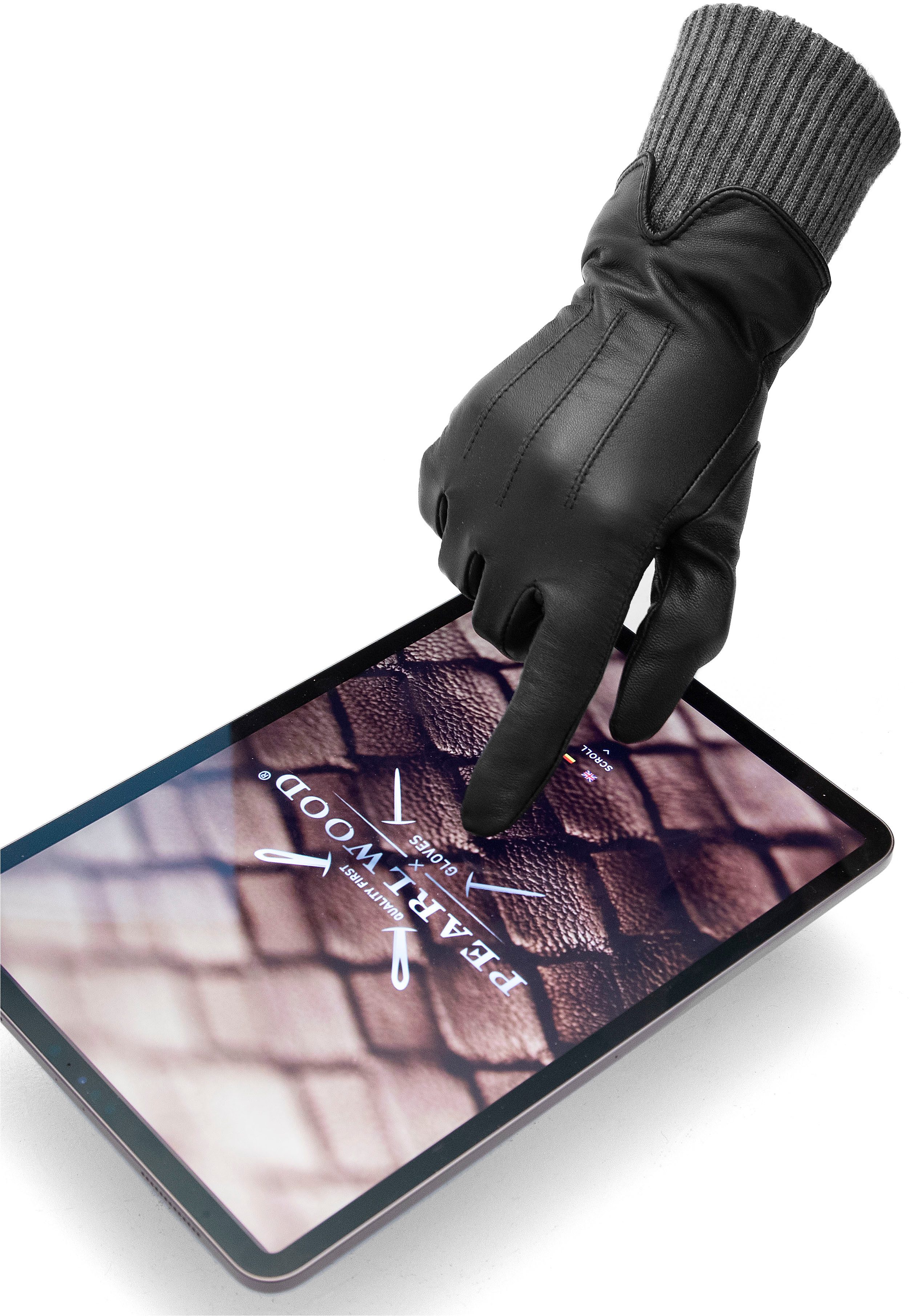 PEARLWOOD Leren handschoenen Touchscreen bewezen - bedienbaar met 10 vingers