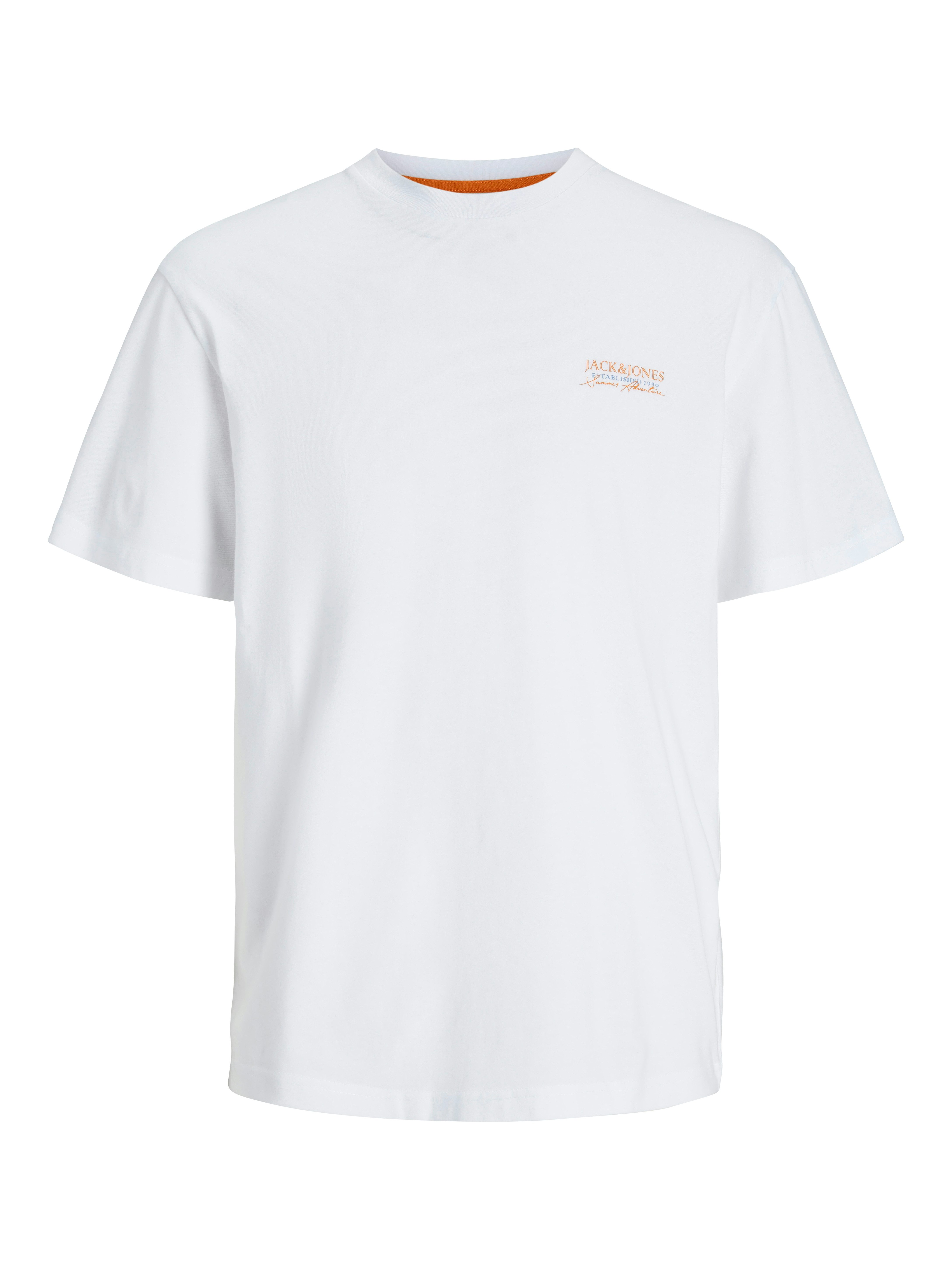 Jack & Jones Shirt met ronde hals JJSUMMER VIBES TEE SS CREW NECK LN
