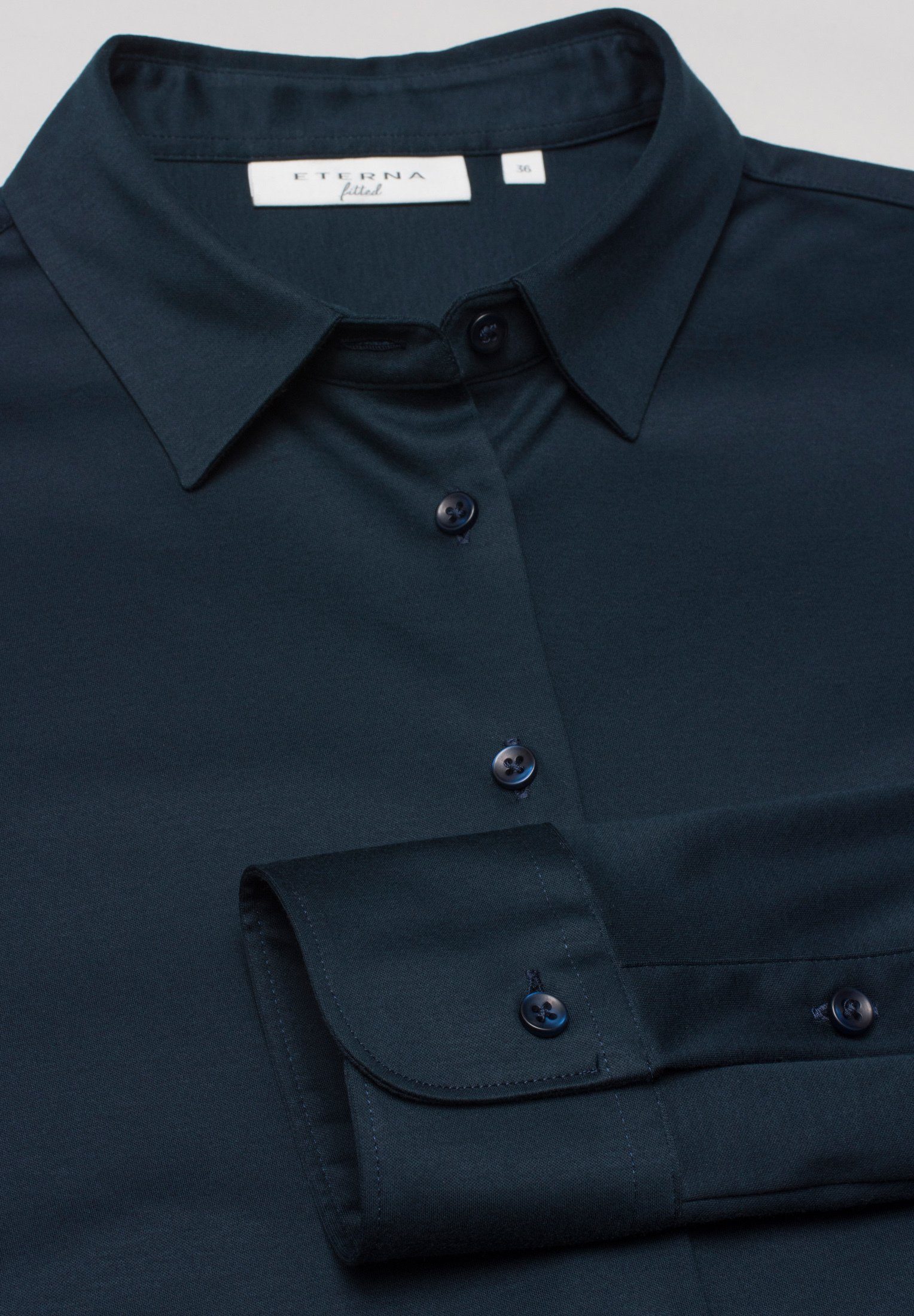 Eterna Overhemdblouse FITTED EASY IRON (gemakkelijk te strijken)