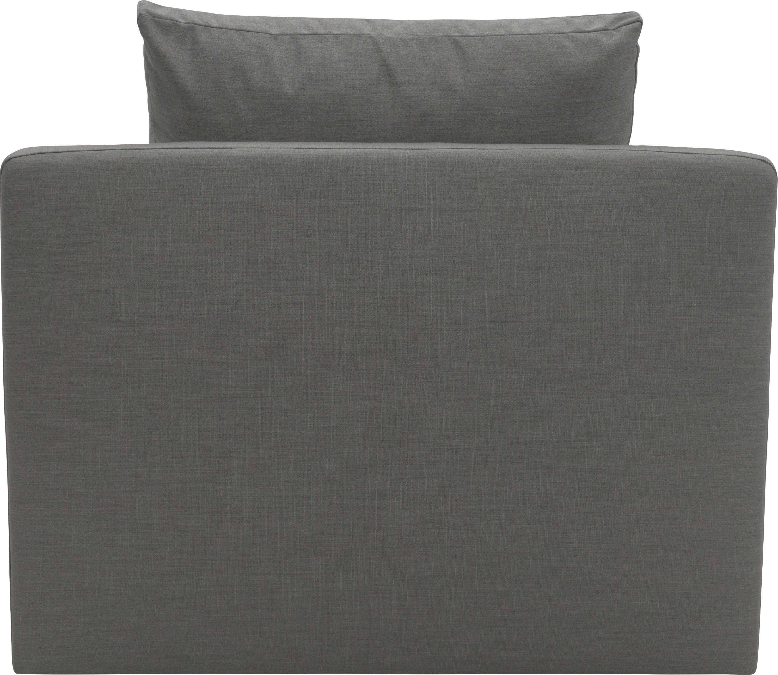 DOMO collection Sofaelement Solskin, individueel uitbreidbaar/combineerbaar met losse kussens. rug- en zijpanelen als steeksysteem.