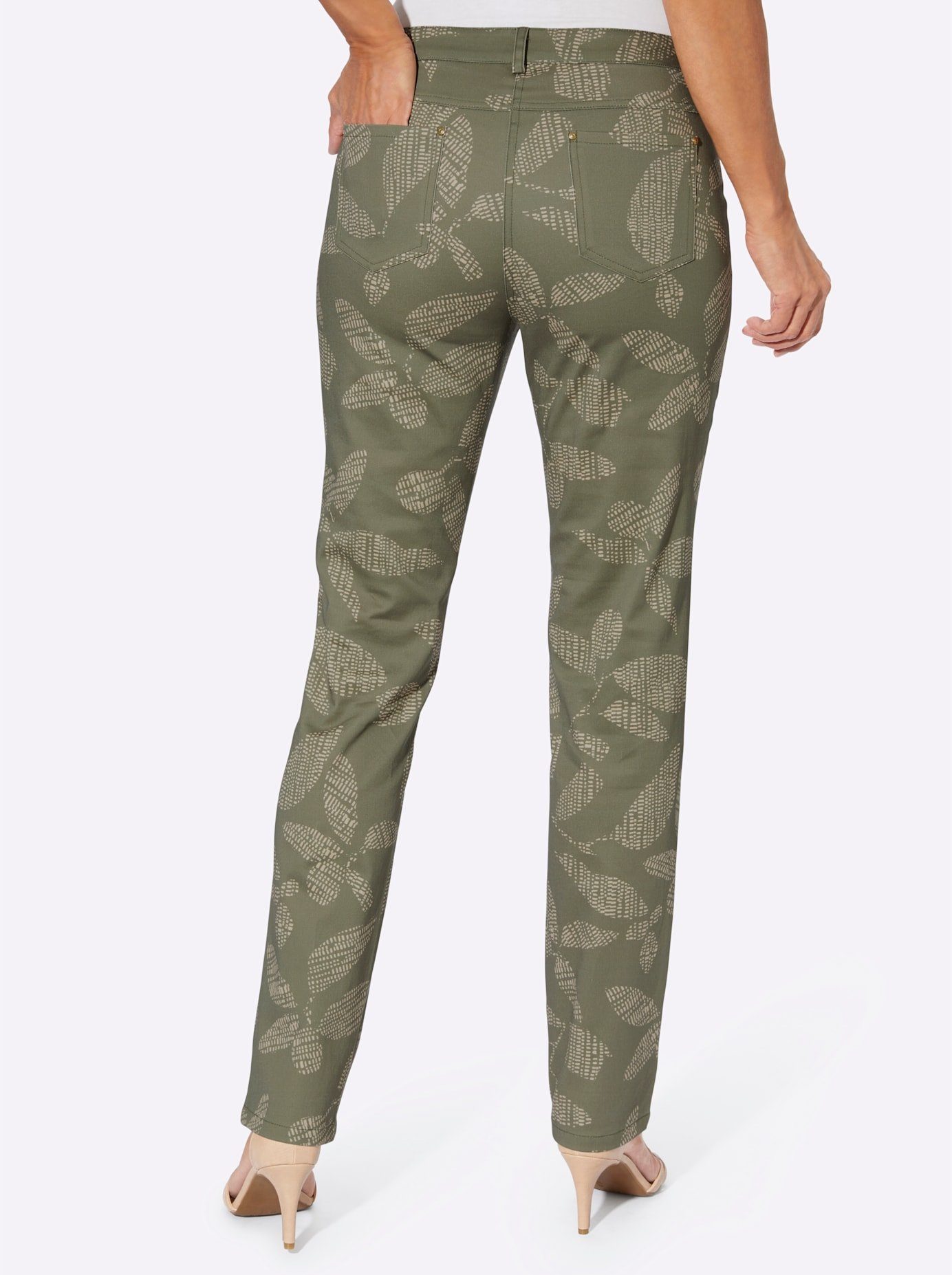 Lady Geweven broek