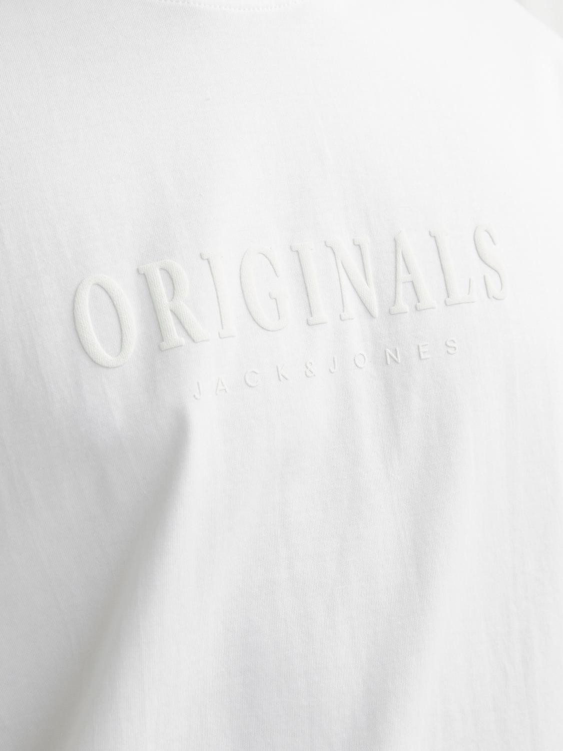 Jack & Jones Shirt met ronde hals JORFREDERIKSBERG TEE SS CREW NECK NOOS