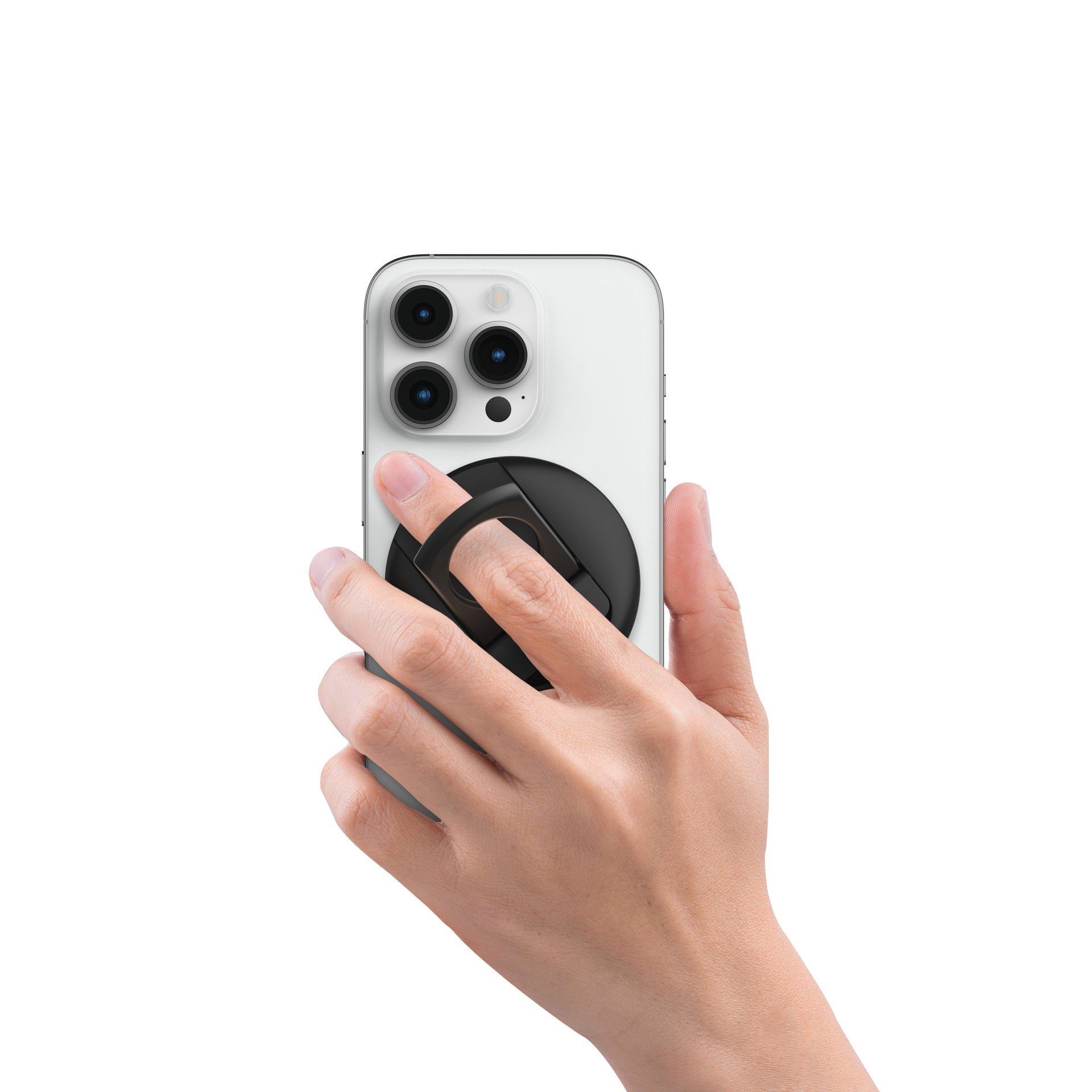 Belkin Smartphone-houder iPhone houder met MagSafe voor MacBooks ook als ringgreep of standaard te gebruiken