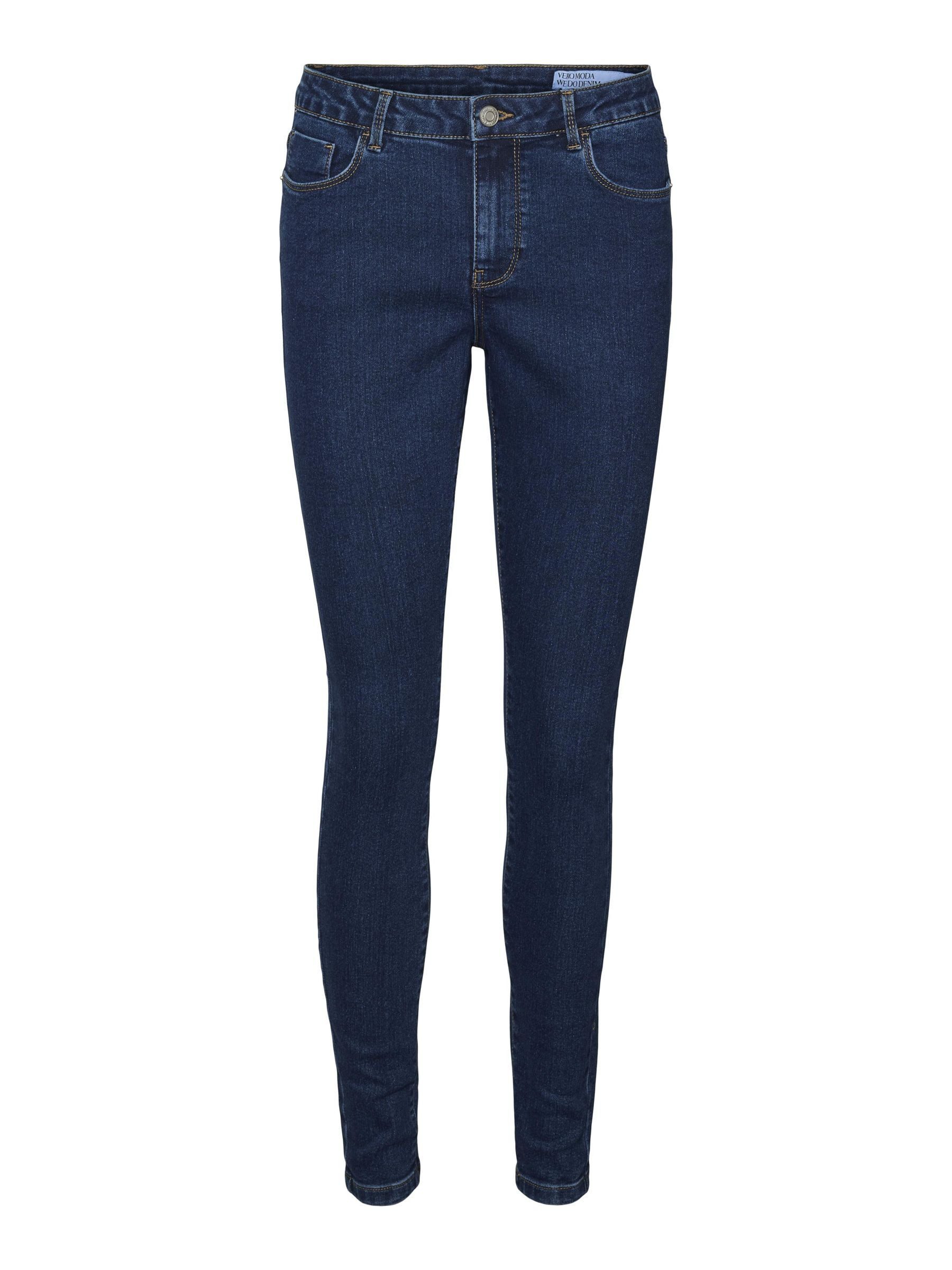 Vero Moda Skinny fit jeans VMELLY MR SKINNY JEANS BLUE NOOS
