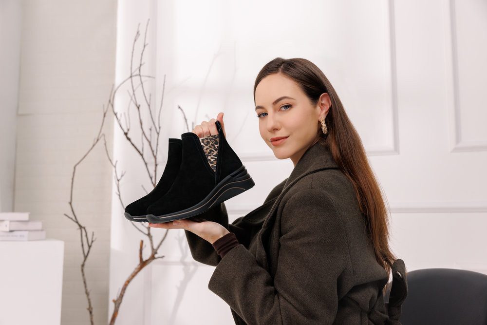 Remonte Sneakers met sleehak