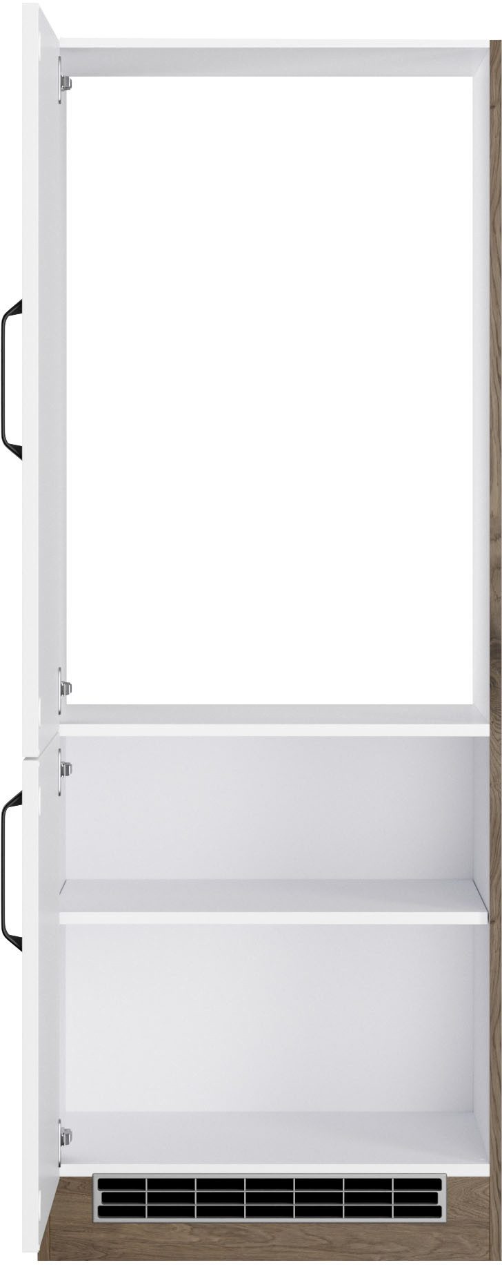 wiho Küchen Koelkastombouw Elba Breedte 60 cm, hoogte 165 cm