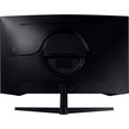 samsung gaming-monitor c32g54tqwr, 80 cm - 32 ", wqhd zwart