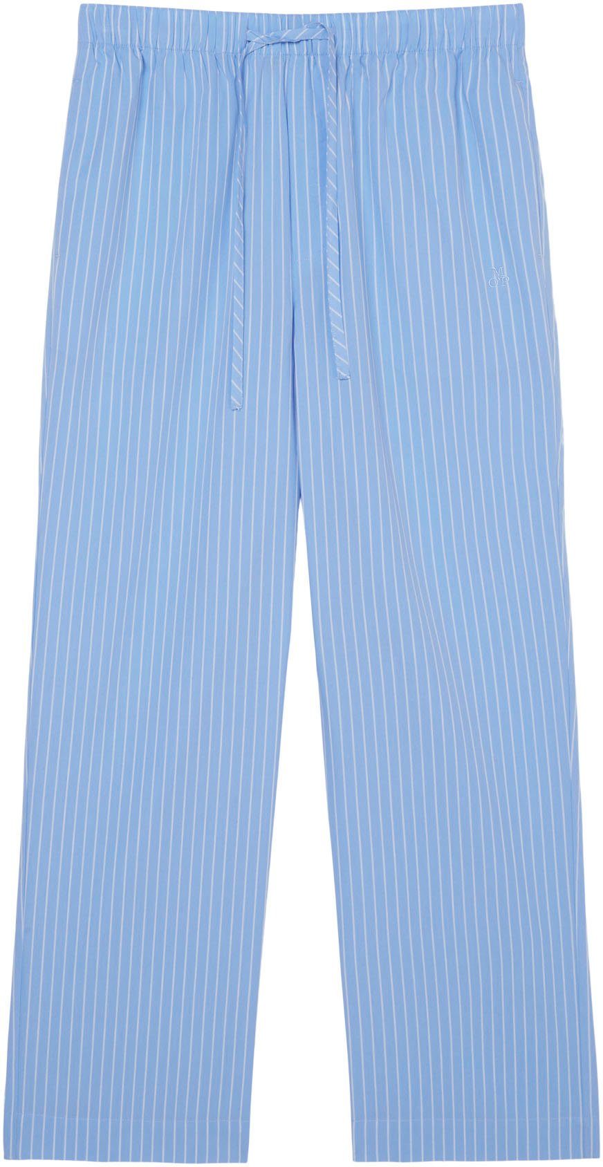 Marc O'Polo Pyjamabroek met fijne strepen