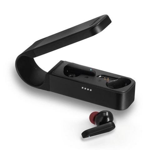 Hama Spirit Pocket In Ear headset HiFi Bluetooth Stereo Zwart Indicator voor batterijstatus, Headset