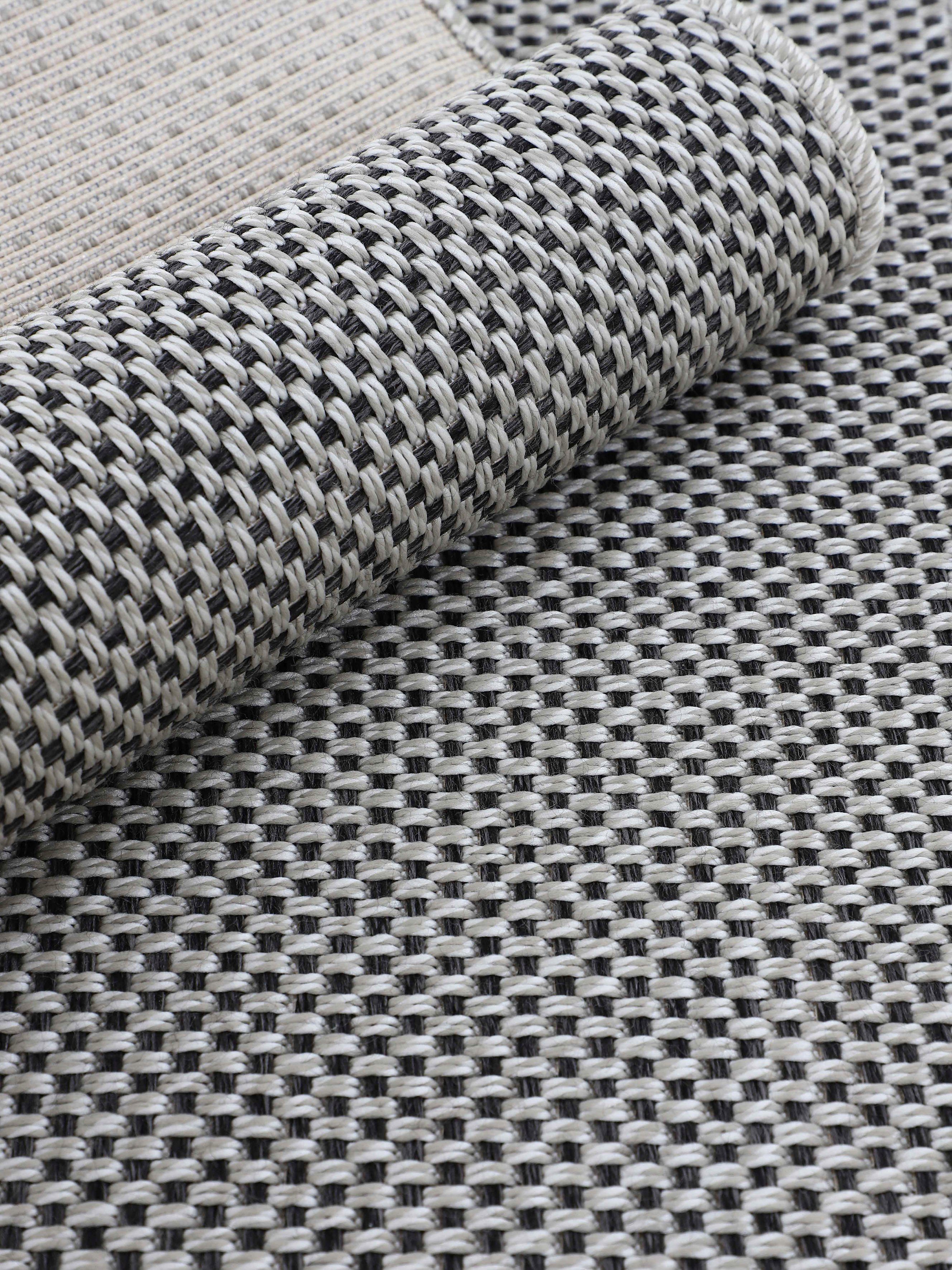 carpetfine Loper Boho 105 robust vlakweefsel, sisal look, uv-bestendig, buitenruimte