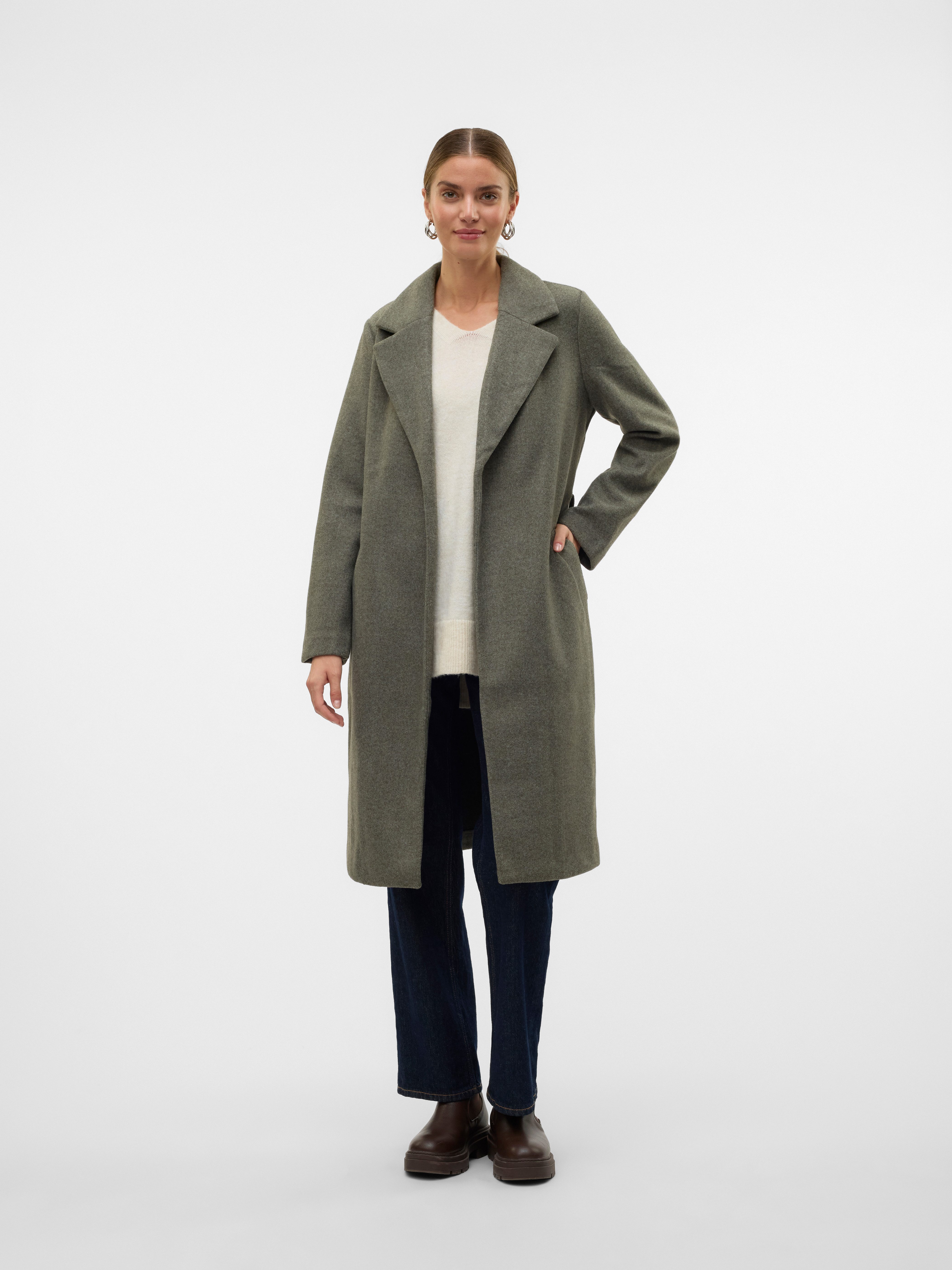 Vero Moda Lange jas VMFORTUNEAYA SS23 LONG COAT NOOS