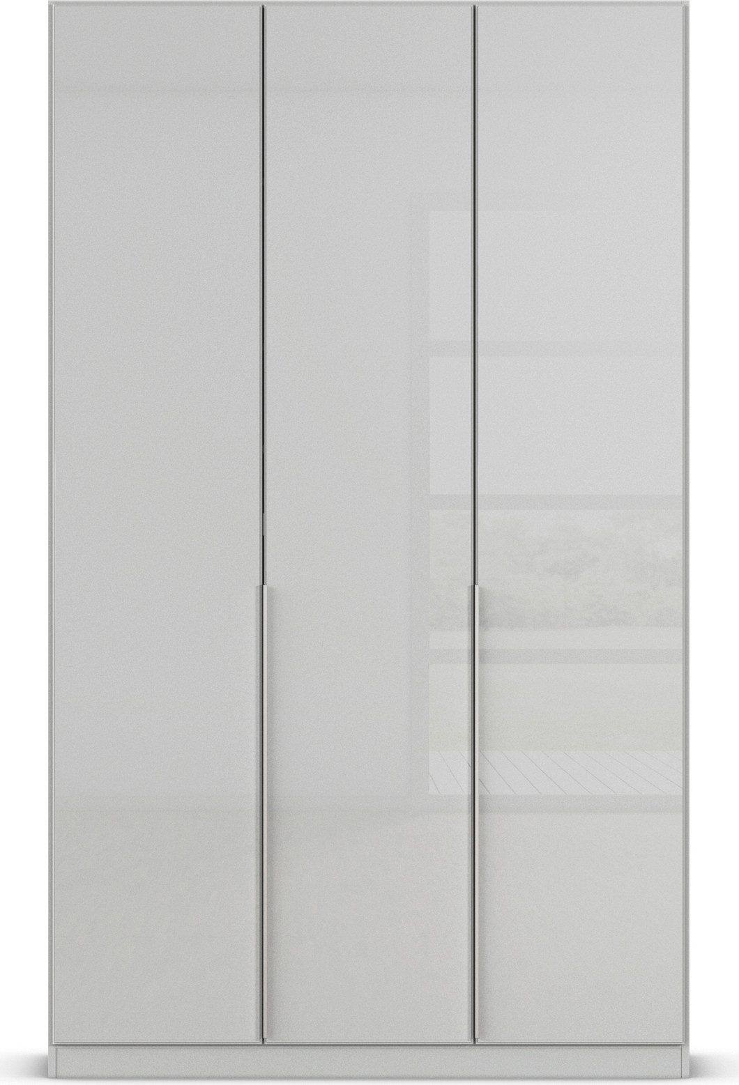 rauch Draaideurkast Kledingkasten kast garderobe AGORDO met glazen front doordachte binnenuitrusting, in 6 breedtes en 2 hoogtes made in germany