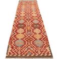morgenland loper kelim maimene medaillon 302 x 80 cm omkeerbaar tapijt multicolor