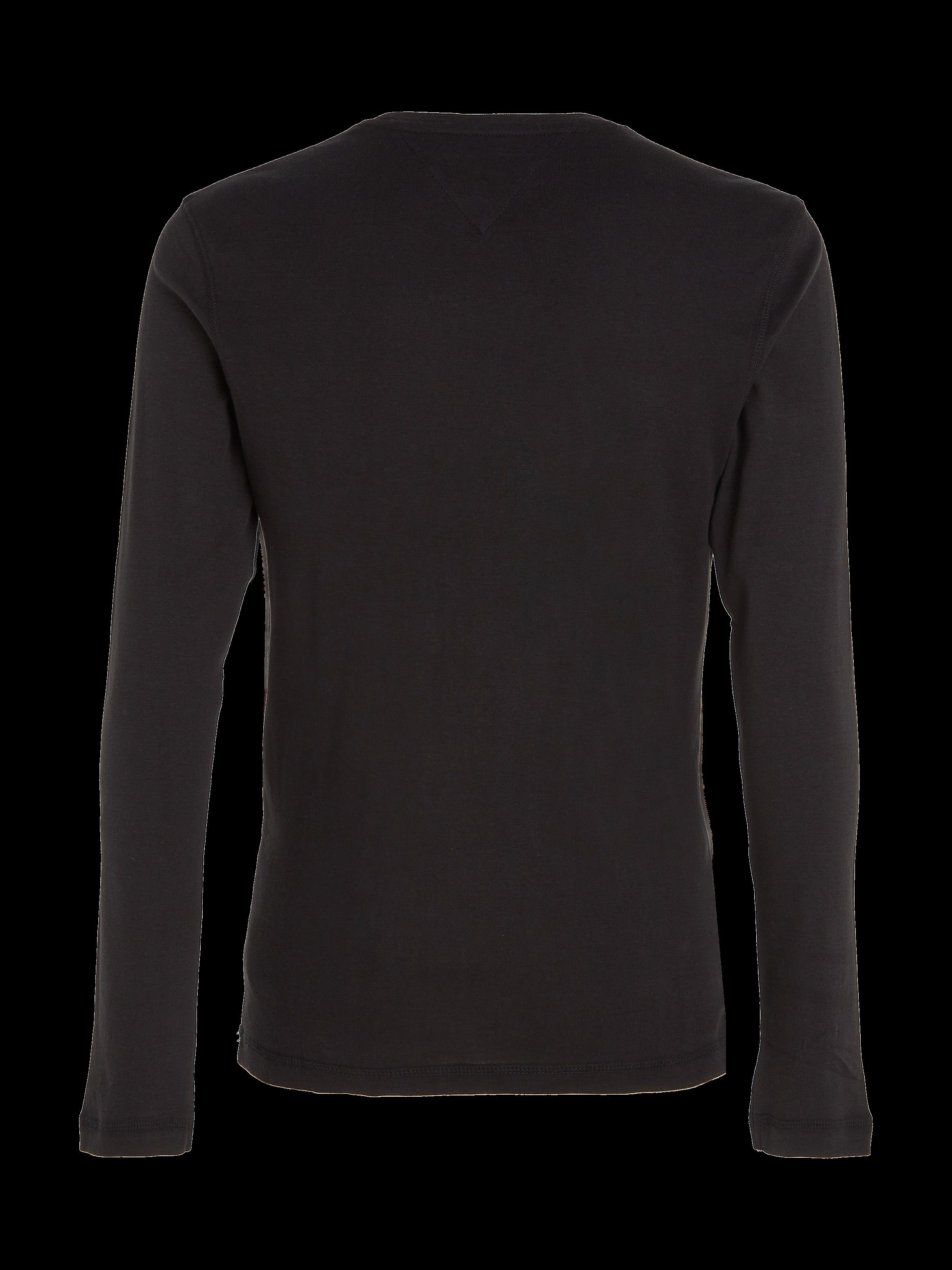 TOMMY JEANS Shirt met lange mouwen TJM ORIGINAL RIB LONGSLEEVE TEE