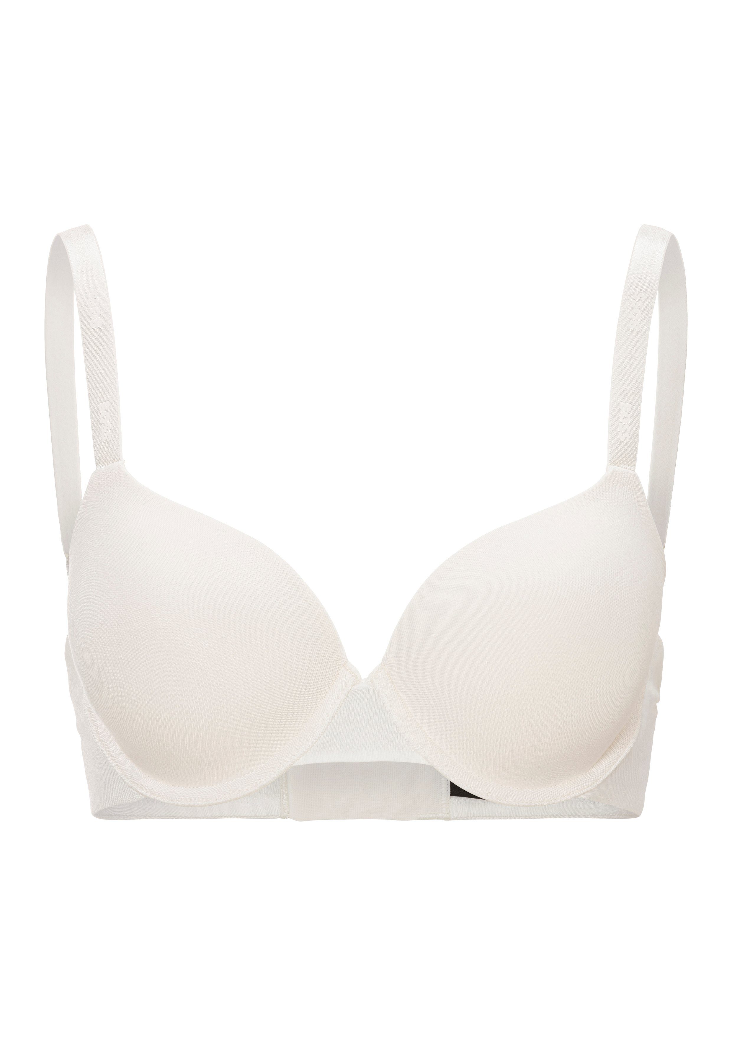 BOSS Beugel-bh UNDERWIRE BRA CI met boss tekst op de schouderbanden