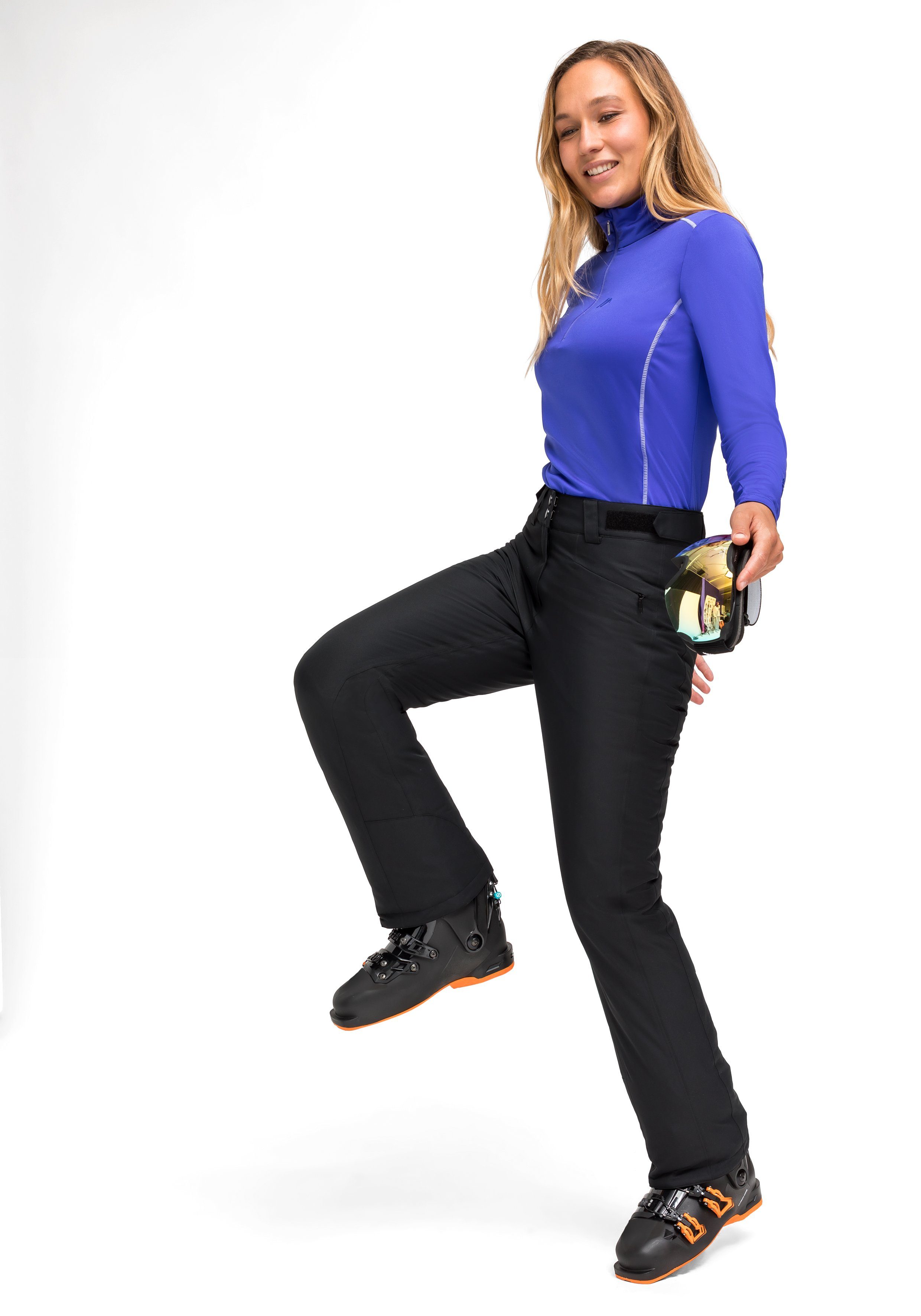 Maier Sports Skibroek BEATE Dames sneeuwbroek, wind- en waterdicht, verstelbare tailleband, regular fit