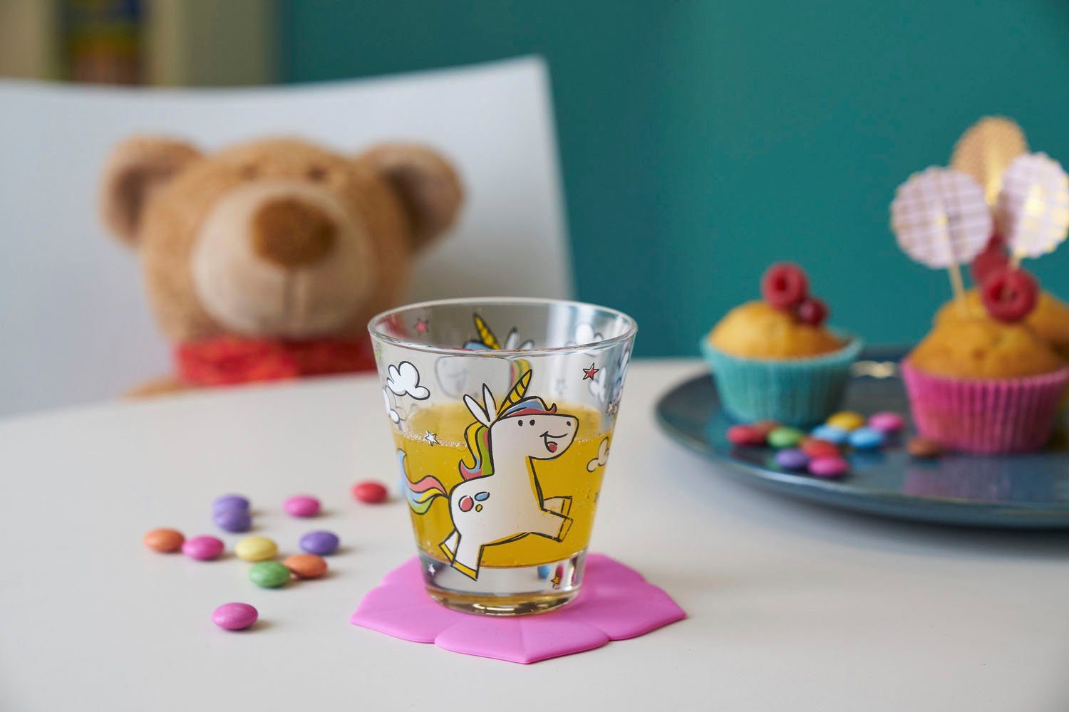 LEONARDO Kinderbeker BAMBINI eenhoorn (set, 6-delig)