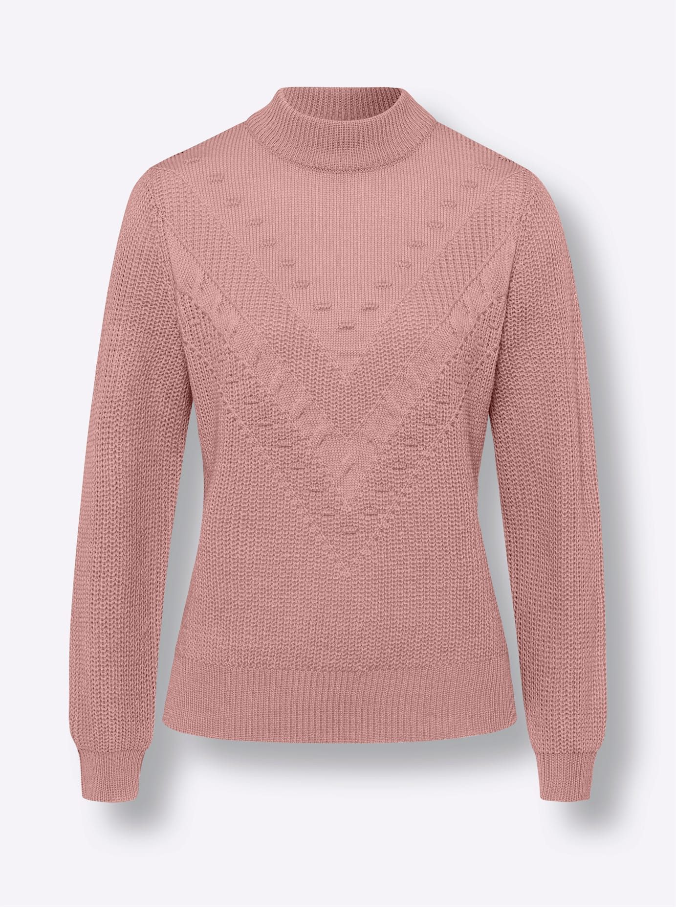 Classic Basics Trui met staande kraag Trui met lange mouwen
