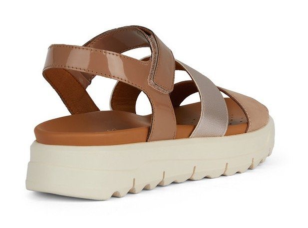 Geox Sandalen D XAND 2.1S B , zomerschoen, sandaal, riemchensandaal, met brede bandjes