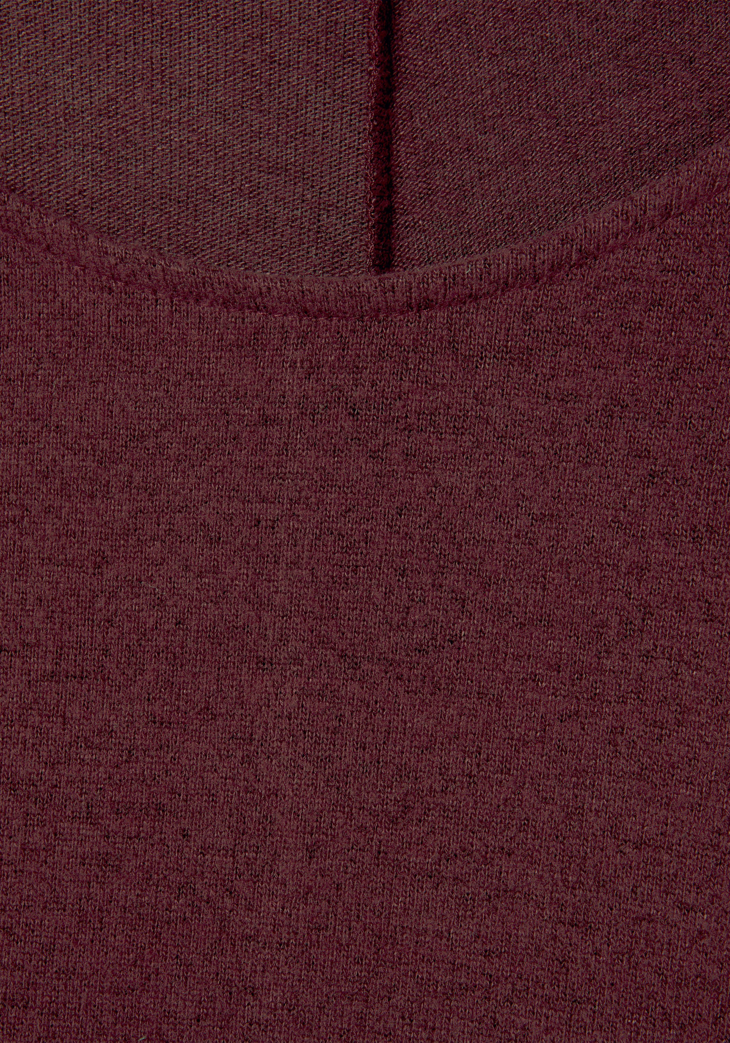 Lascana Shirt met 3/4-mouwen met modieuze mouwen met omslag (1-delig)