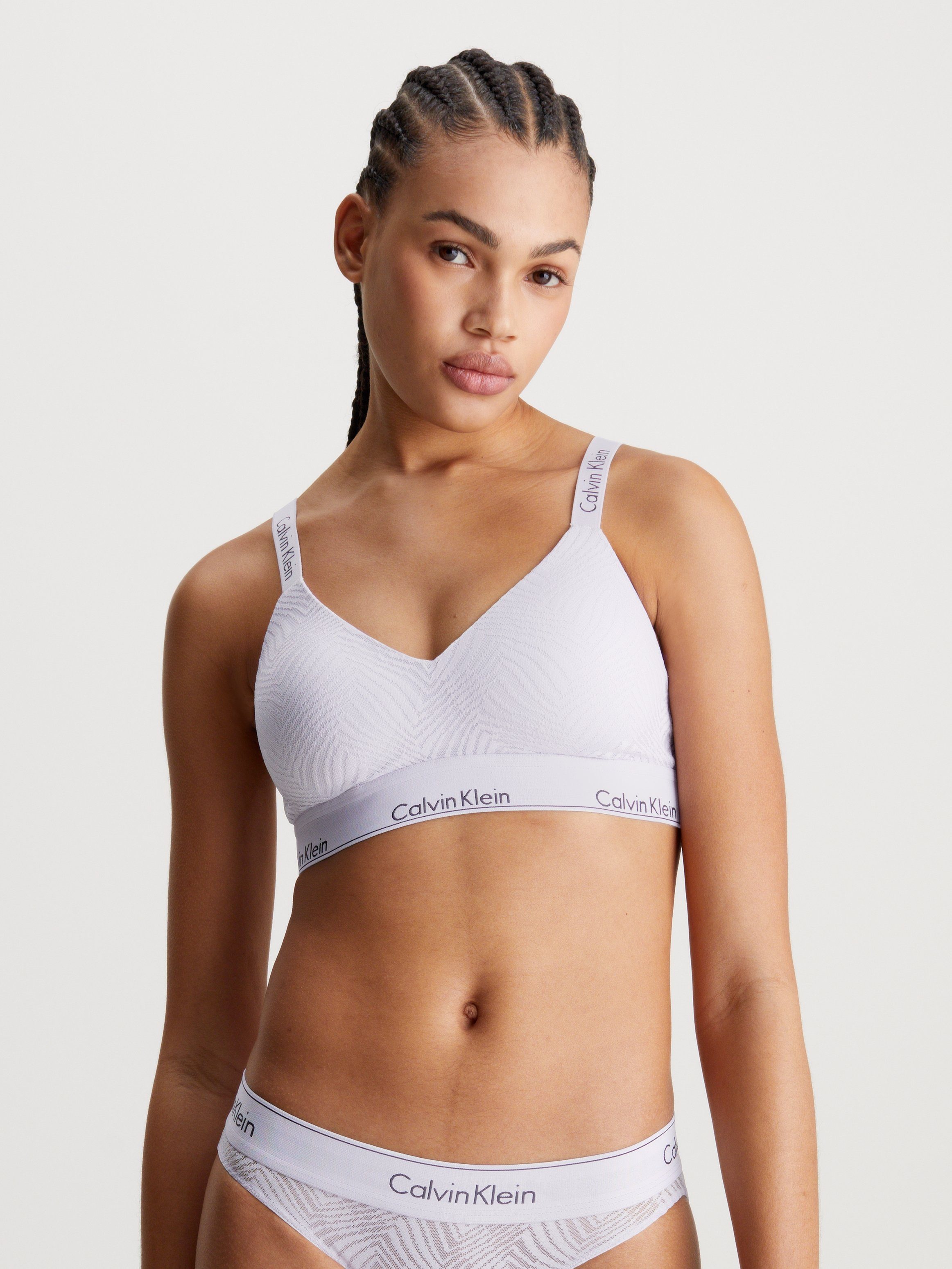 Calvin Klein Underwear Triangelbeha met kant model 'MODERN LACE'