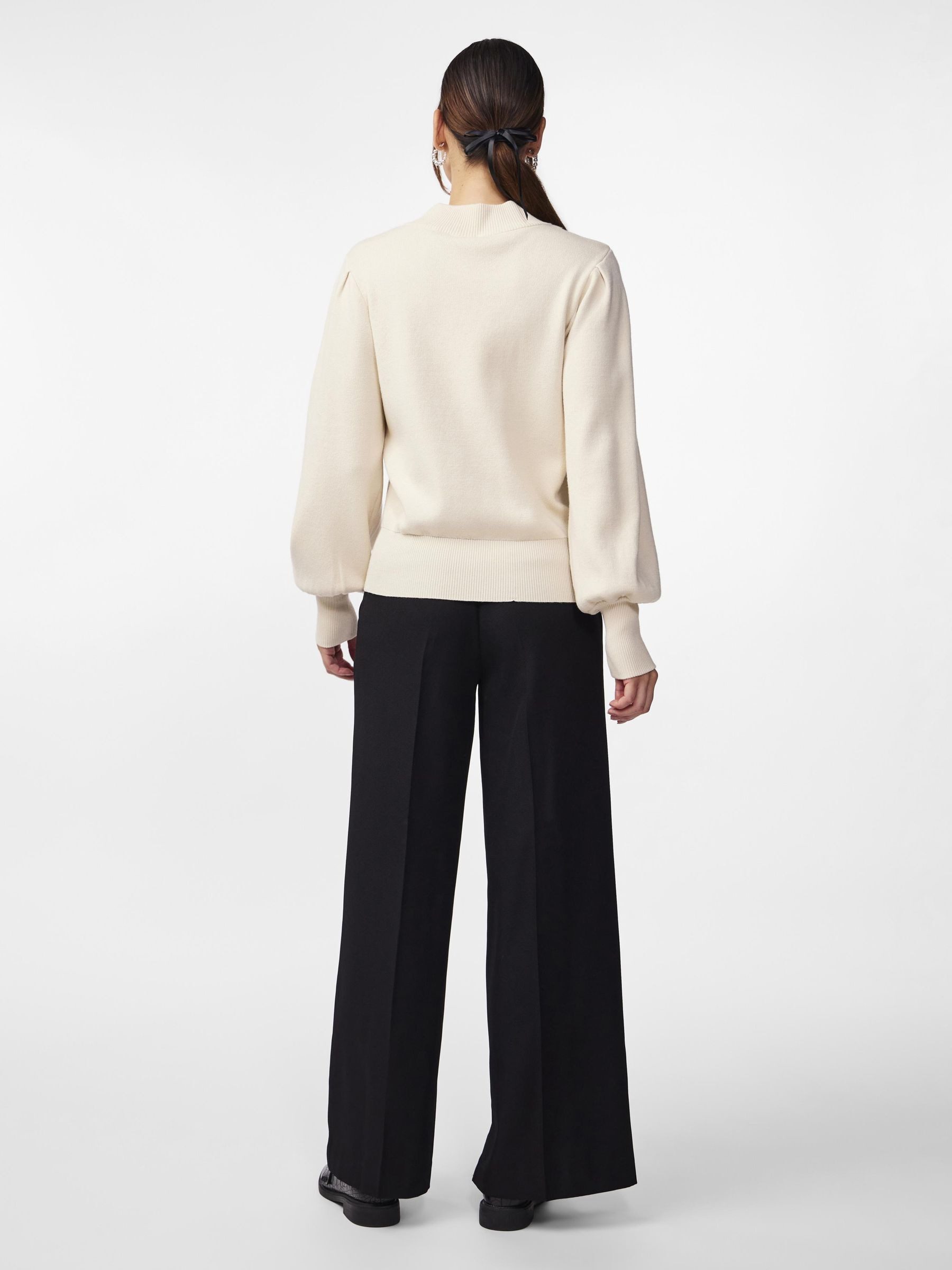 Y.A.S Gebreide trui YASFONNY LS KNIT PULLOVER S. NOOS
