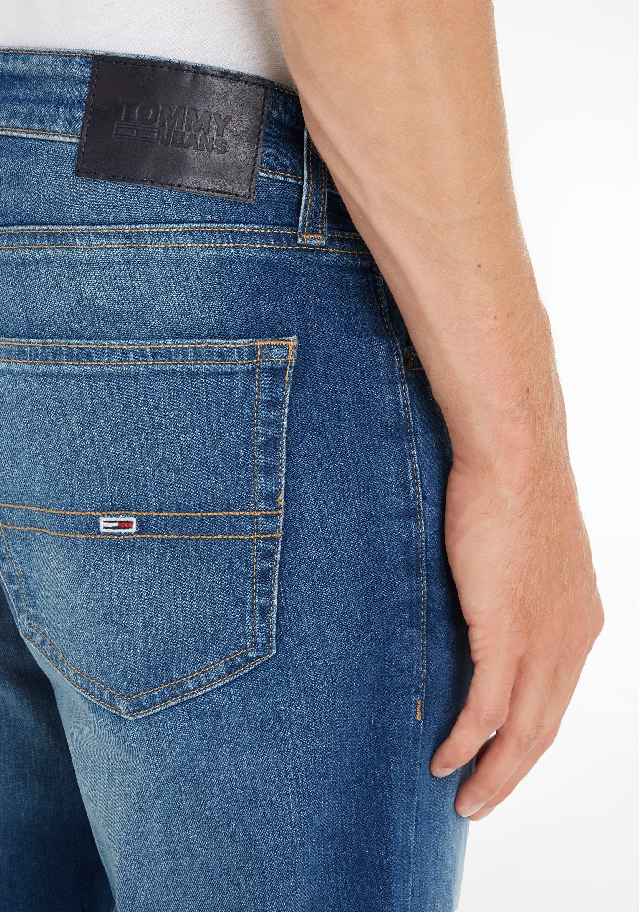 TOMMY JEANS Straight jeans Ryan met elastaan voor een comfortabele pasvorm