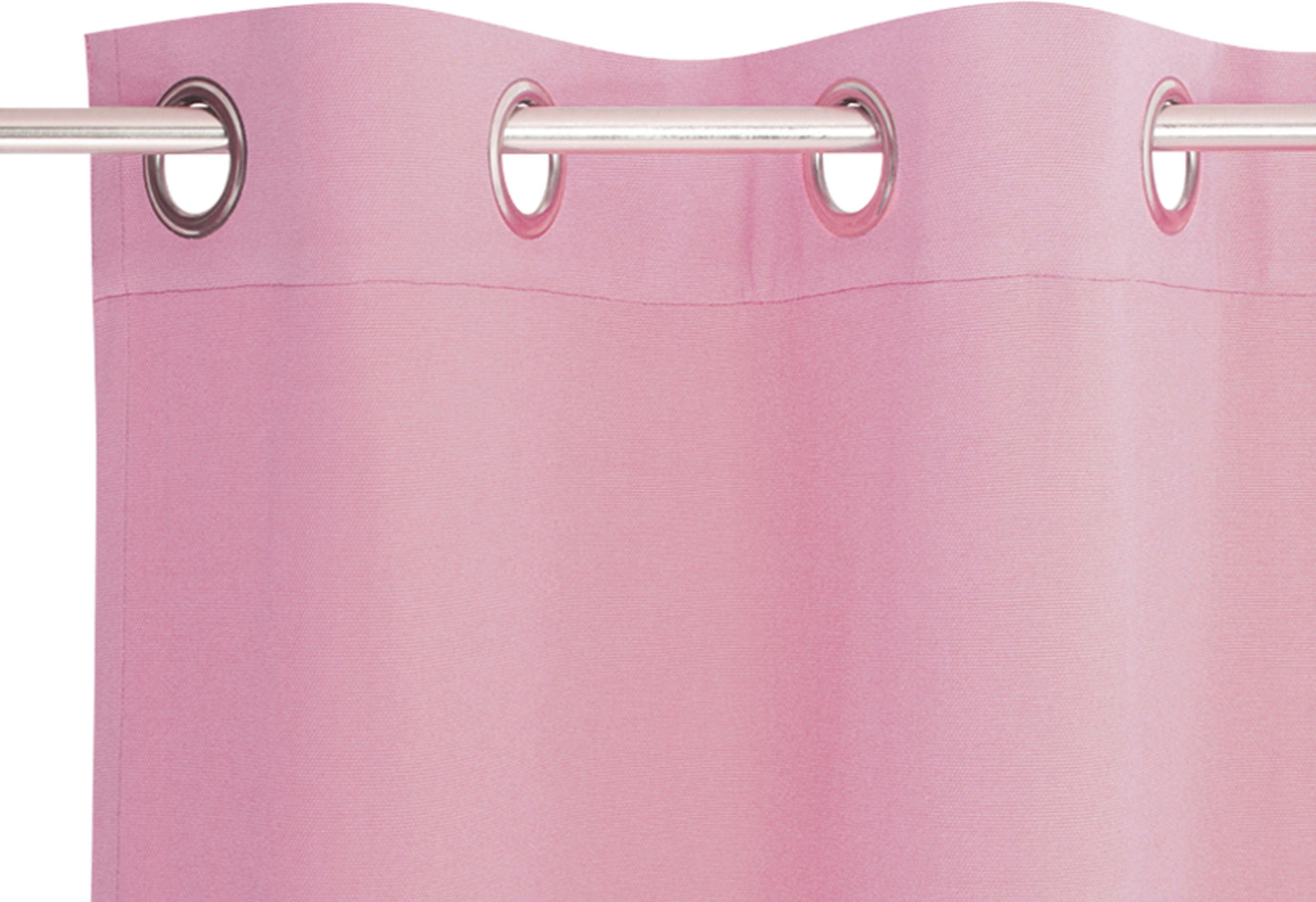 TOM TAILOR HOME Gordijn Dove Signature met opgestikt logo (1 stuk)