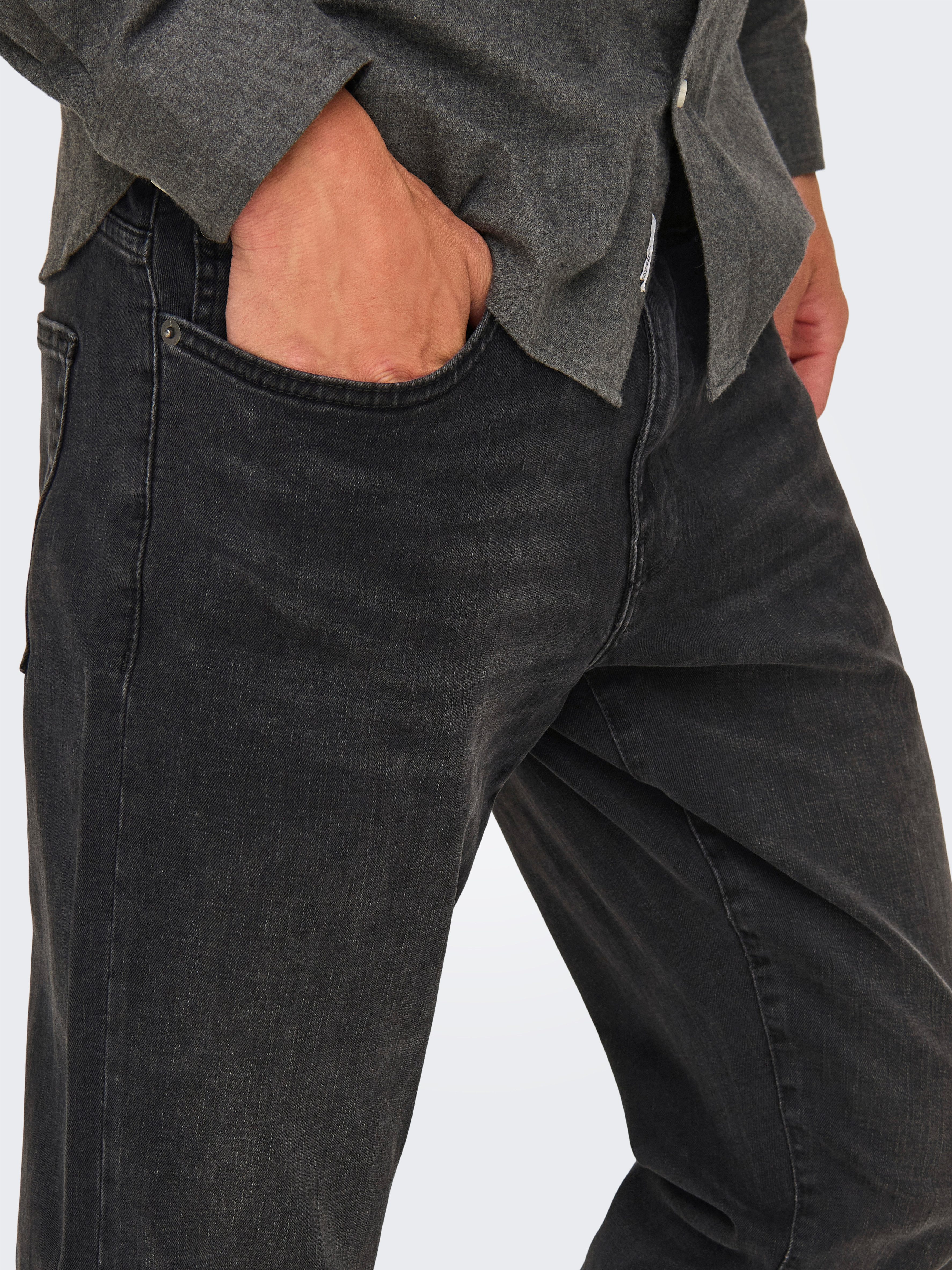 ONLY & SONS Straight jeans ONSWEFT REGULAR WB 0021 TAI DNM NOOS
