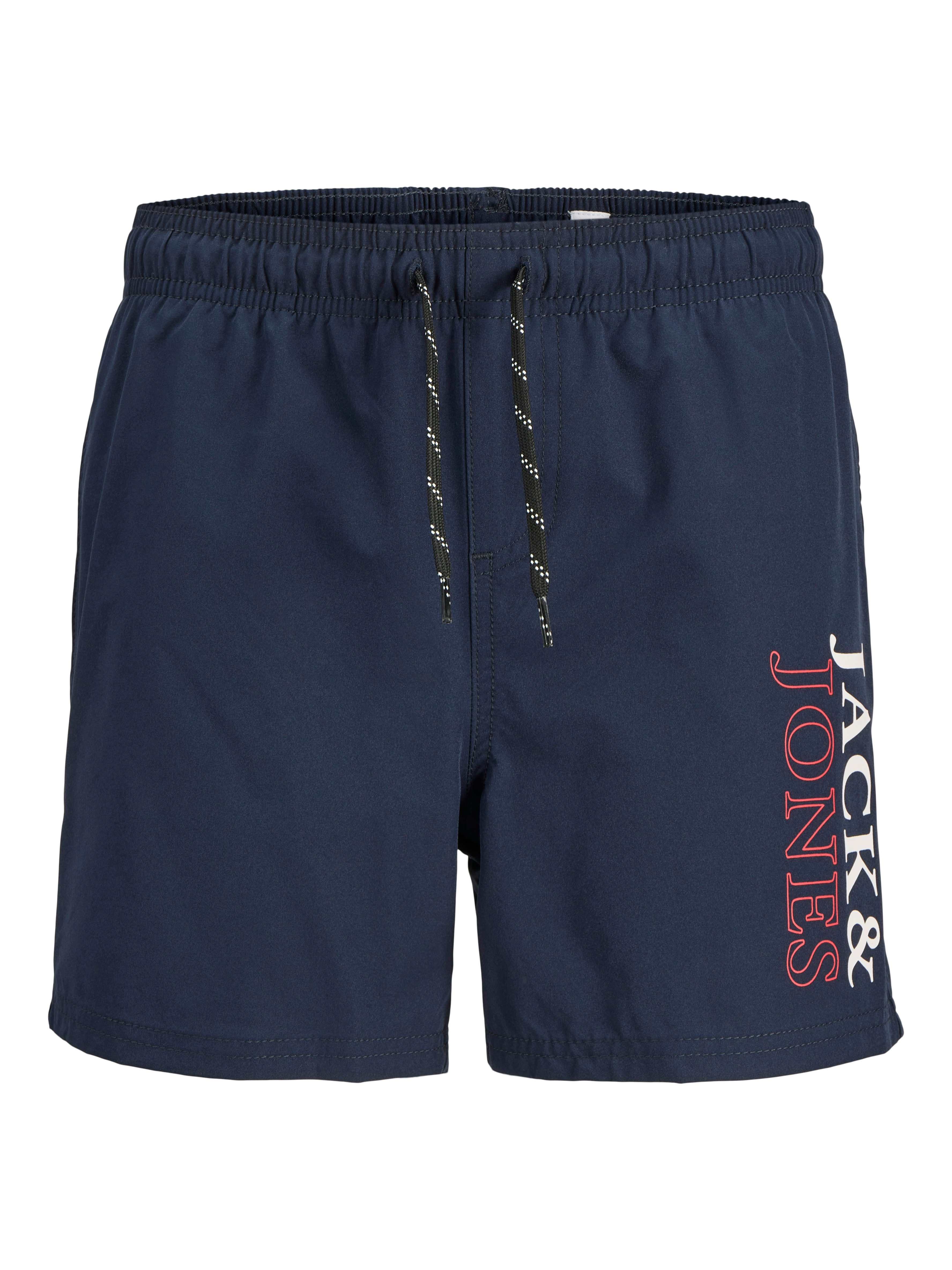 Jack & Jones Junior Zwemshort JPSTMAUI JJSWIM DOUBLE LOGO AKM SN JNR