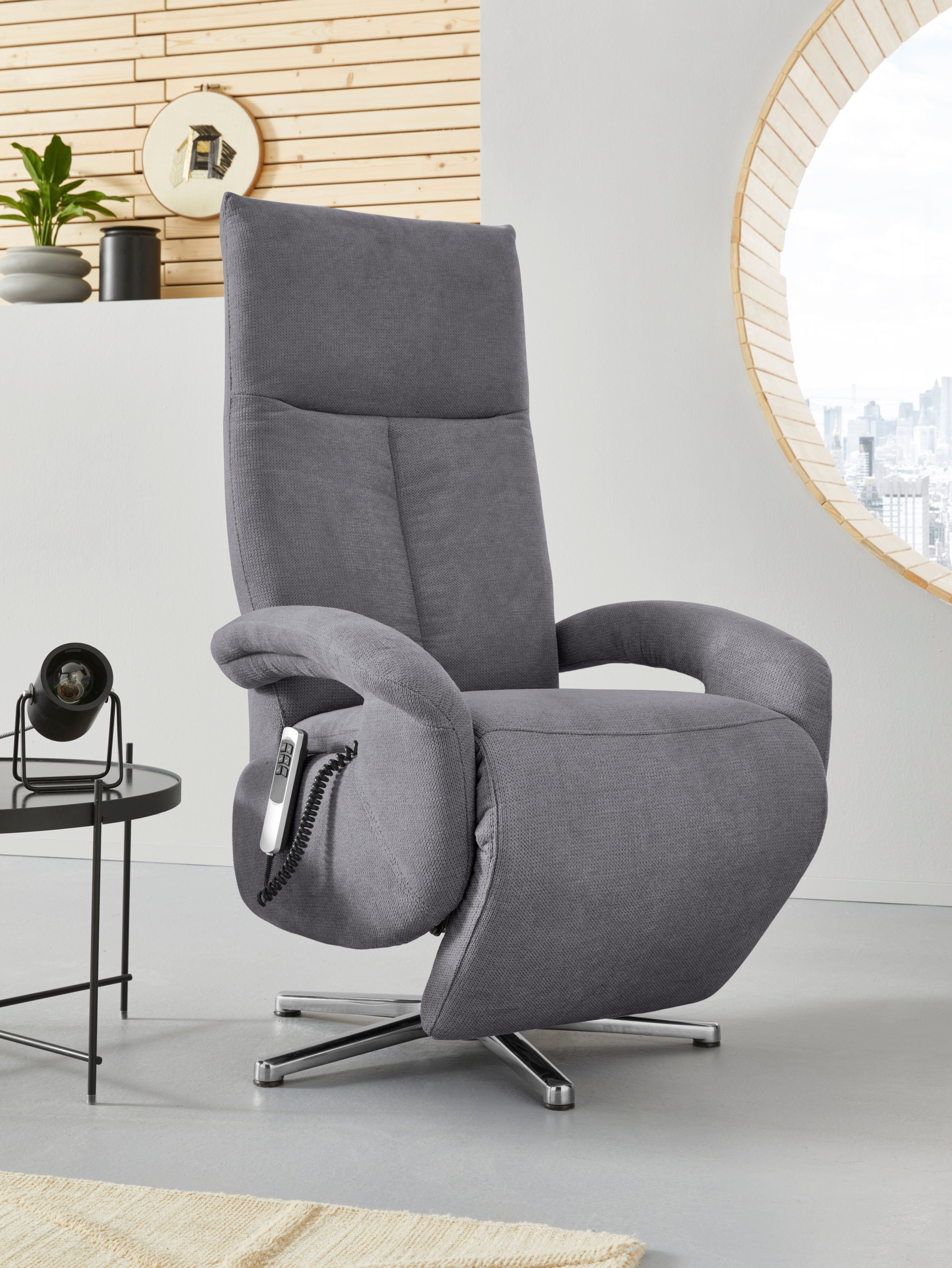 Places of Style Relaxfauteuil Tycoon naar keuze handmatig, met twee motoren of met twee motoren en a