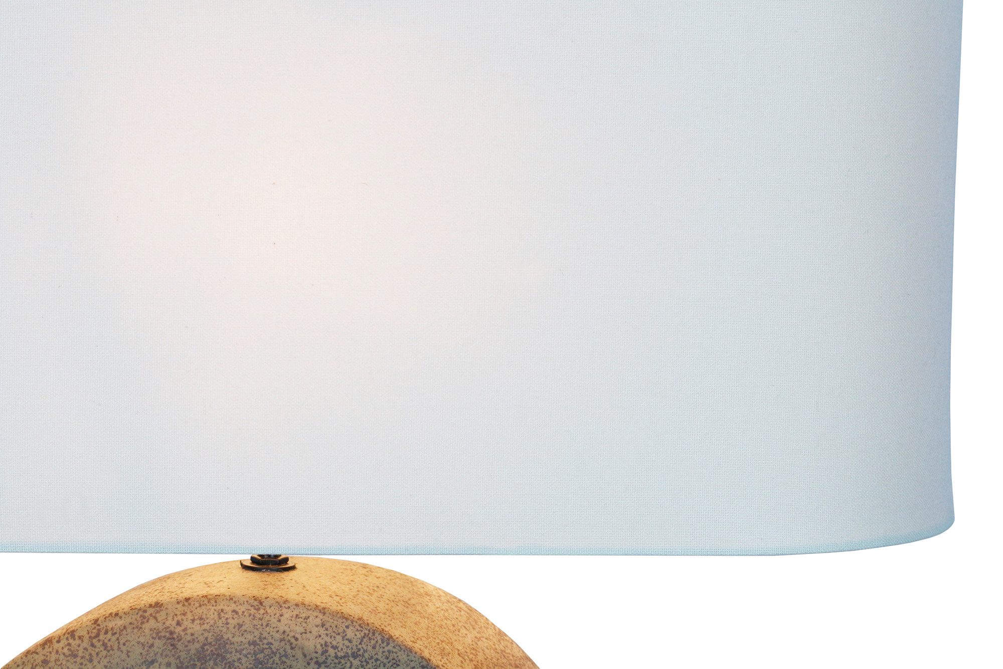 SalesFever Tafellamp Keramiek met handgeschilderde keramische basis (1 stuk)