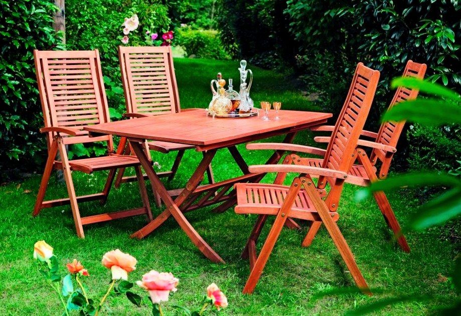 MERXX Tuin-eethoek Cordoba (set) tuinsets bruin