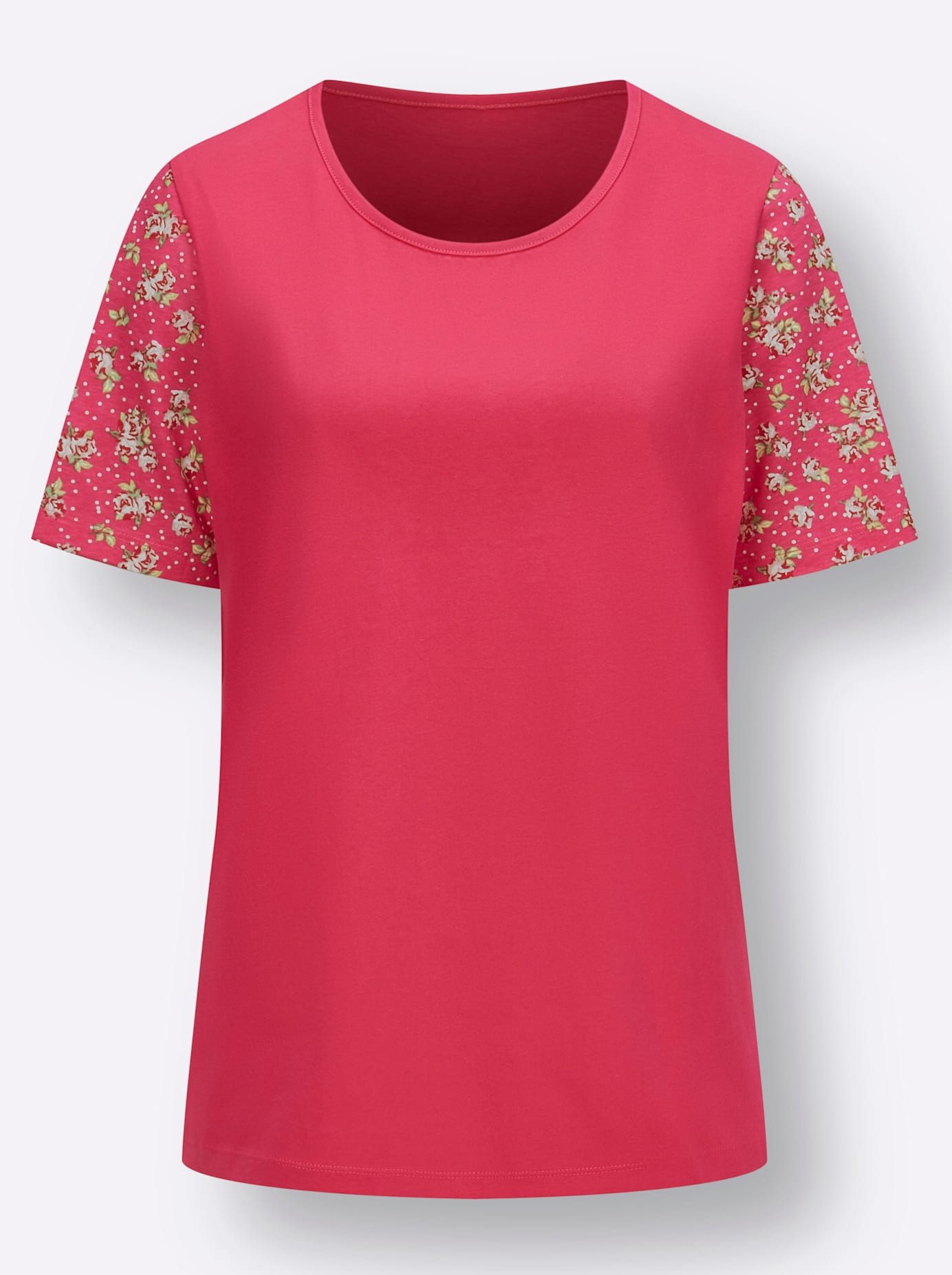 Classic Basics Shirt met ronde hals Shirt met V-hals (1-delig)