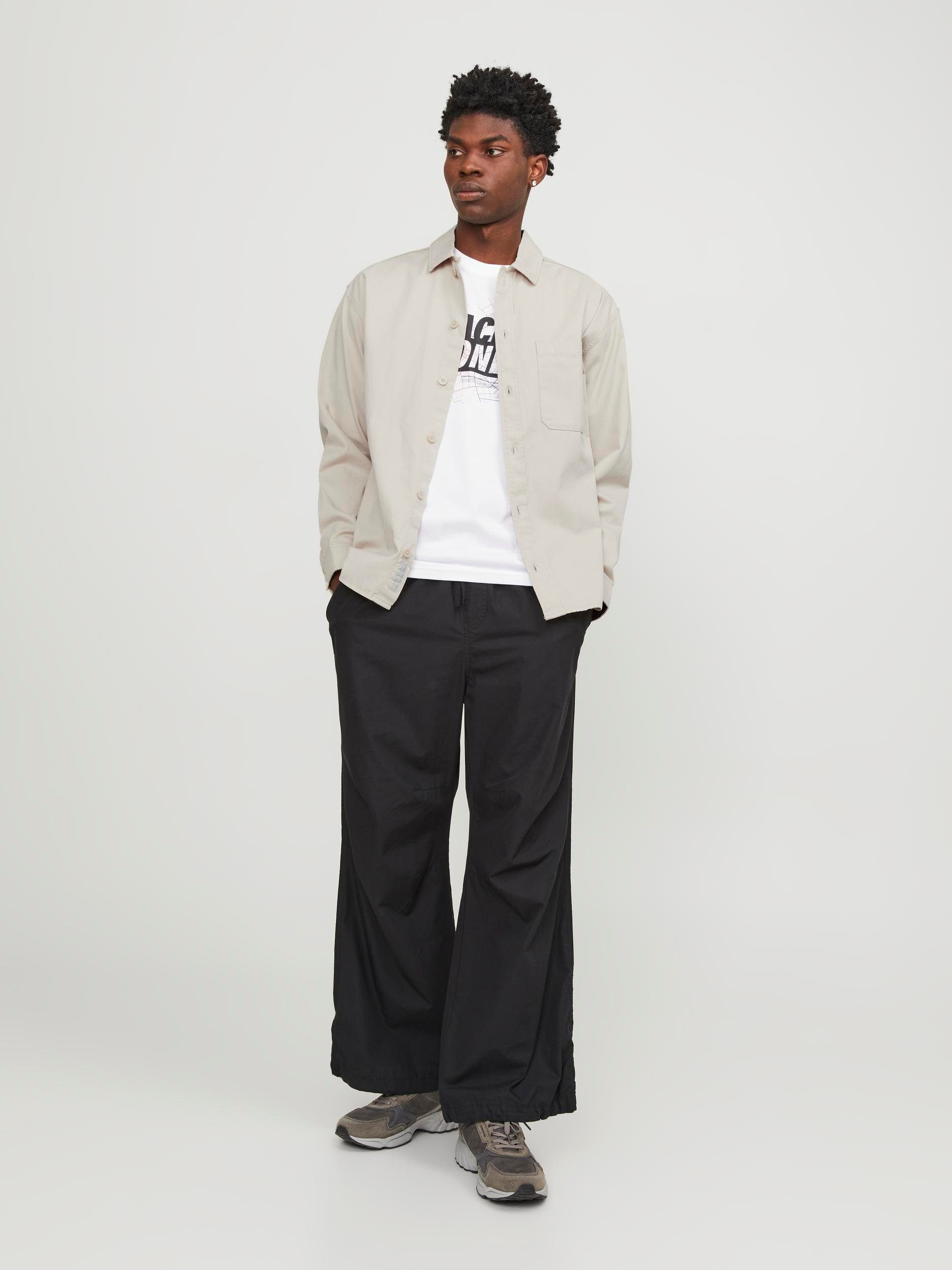 Jack & Jones Overhemd met lange mouwen JCOCOLLECTIVE ZAC OVERSHIRT LS SN