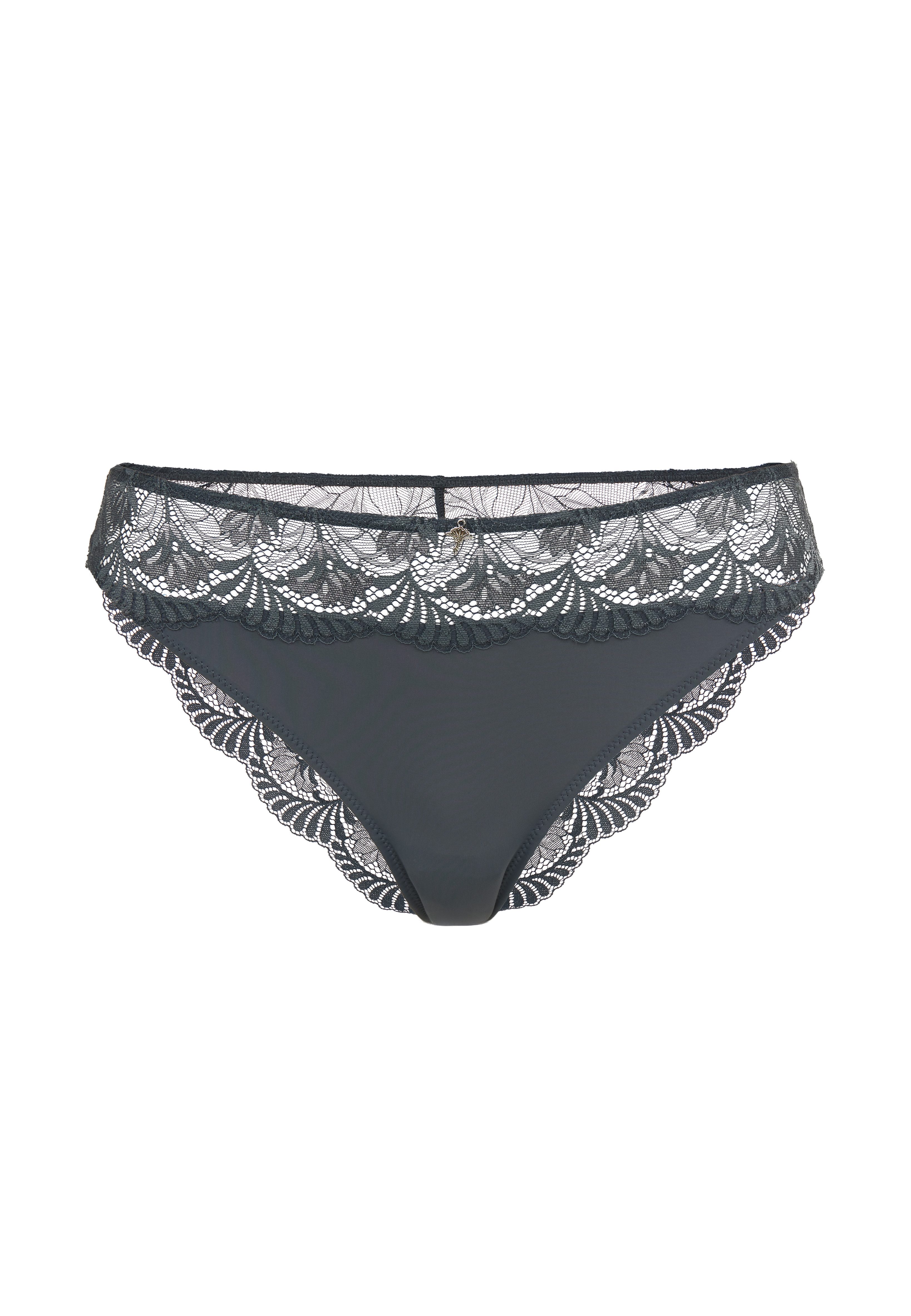 JOOP! Tanga Beautiful met kanten details in korenbloem-design