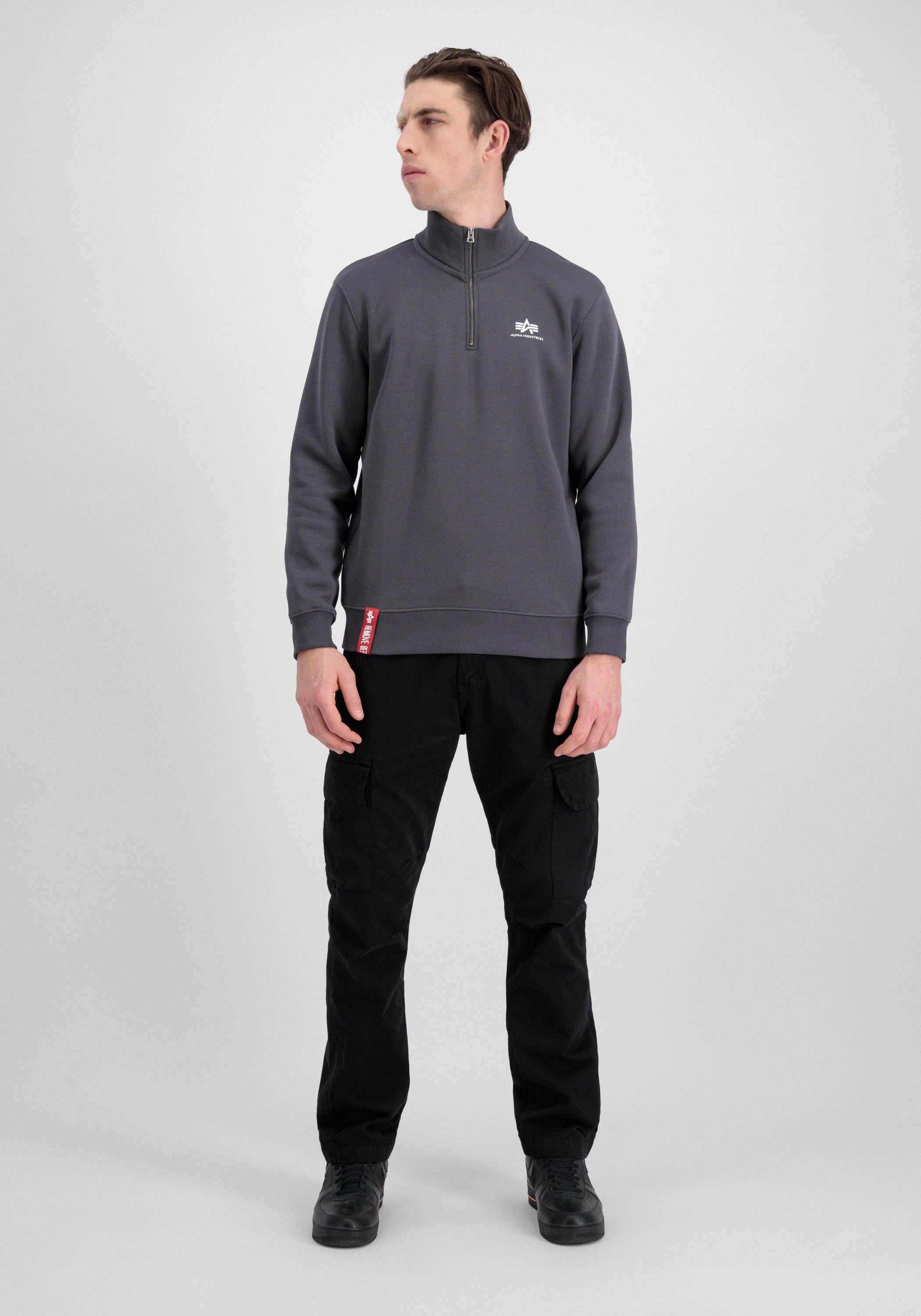 Alpha Industries Sweater Alpha Industries Men - Sweatshirts Half Zip Sweatshirt SL