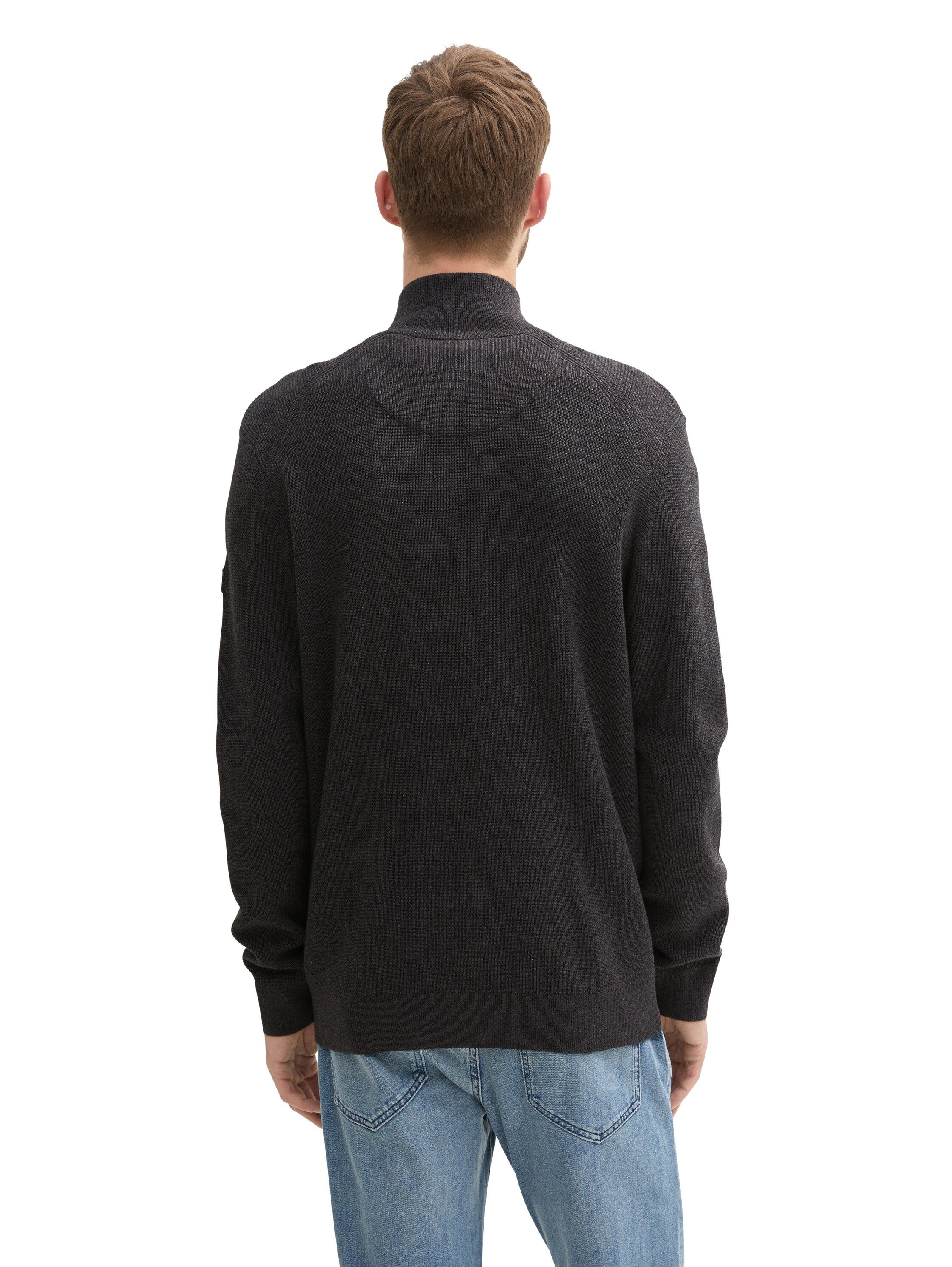 Tom Tailor Vest met rits en insteekzakken