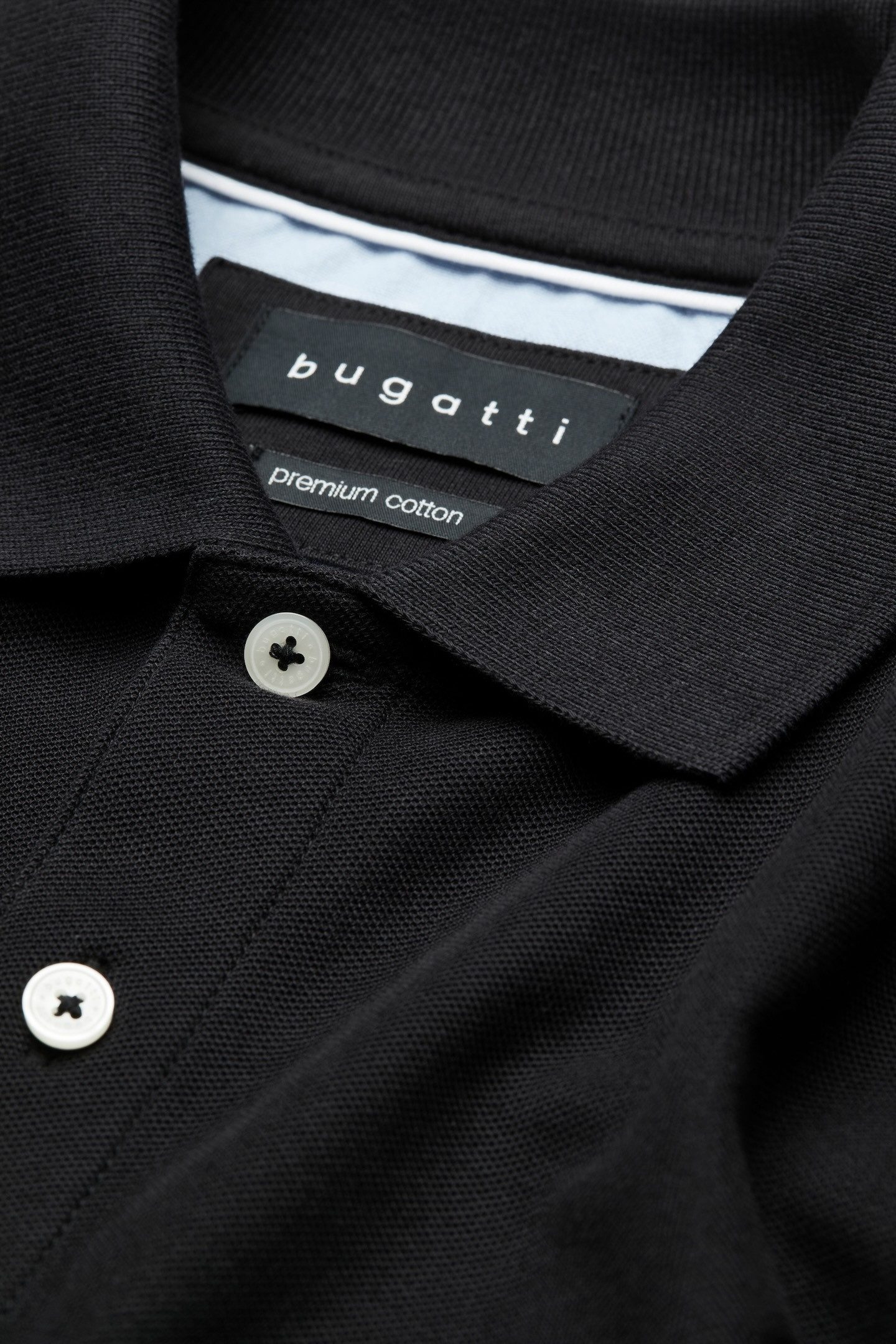 Bugatti Poloshirt met aansluitende pasvorm