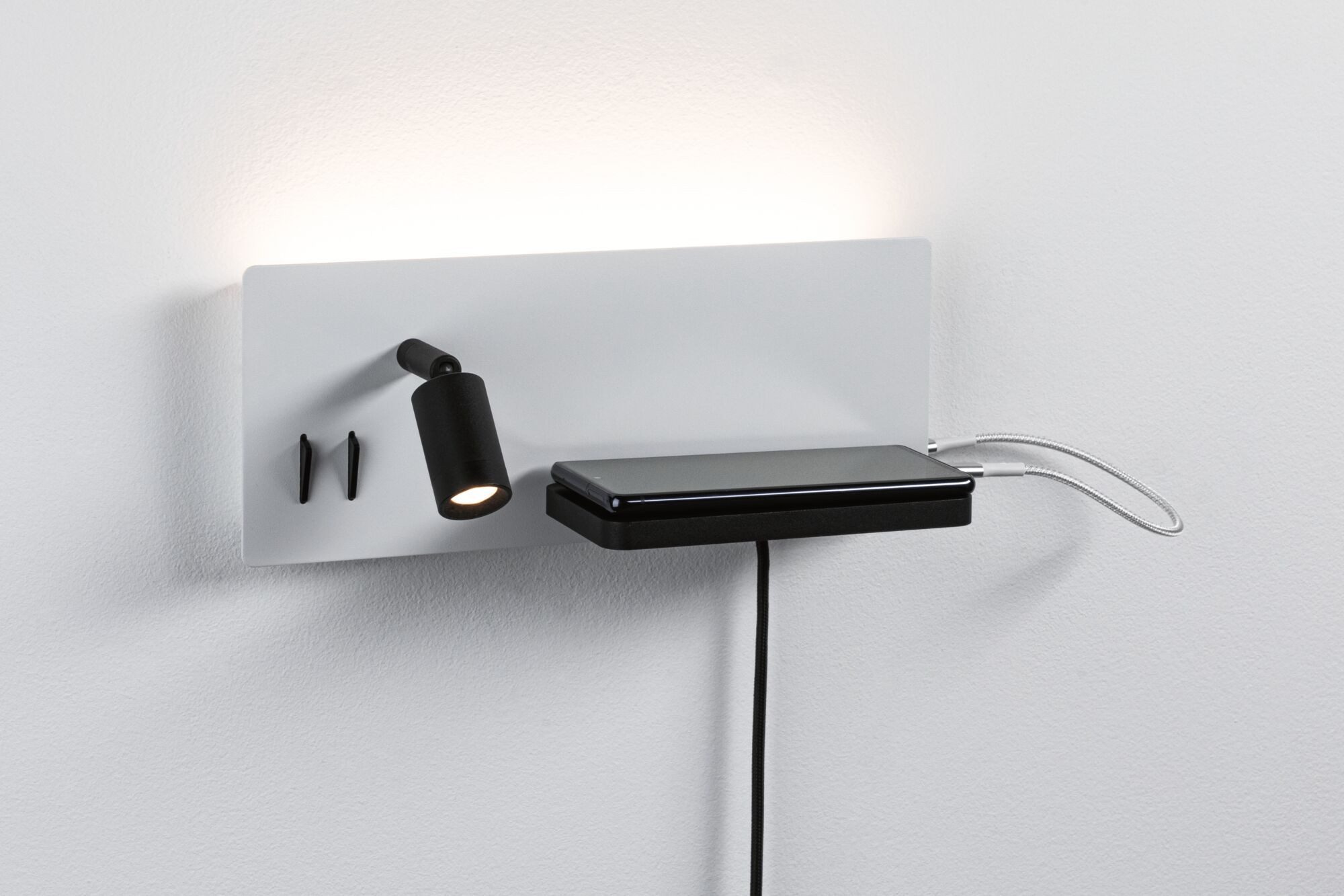 Paulmann Led-wandlamp Serra 2700K 650lm / 200lm 230V 5,5 / 1x2,6W (1 stuk)
