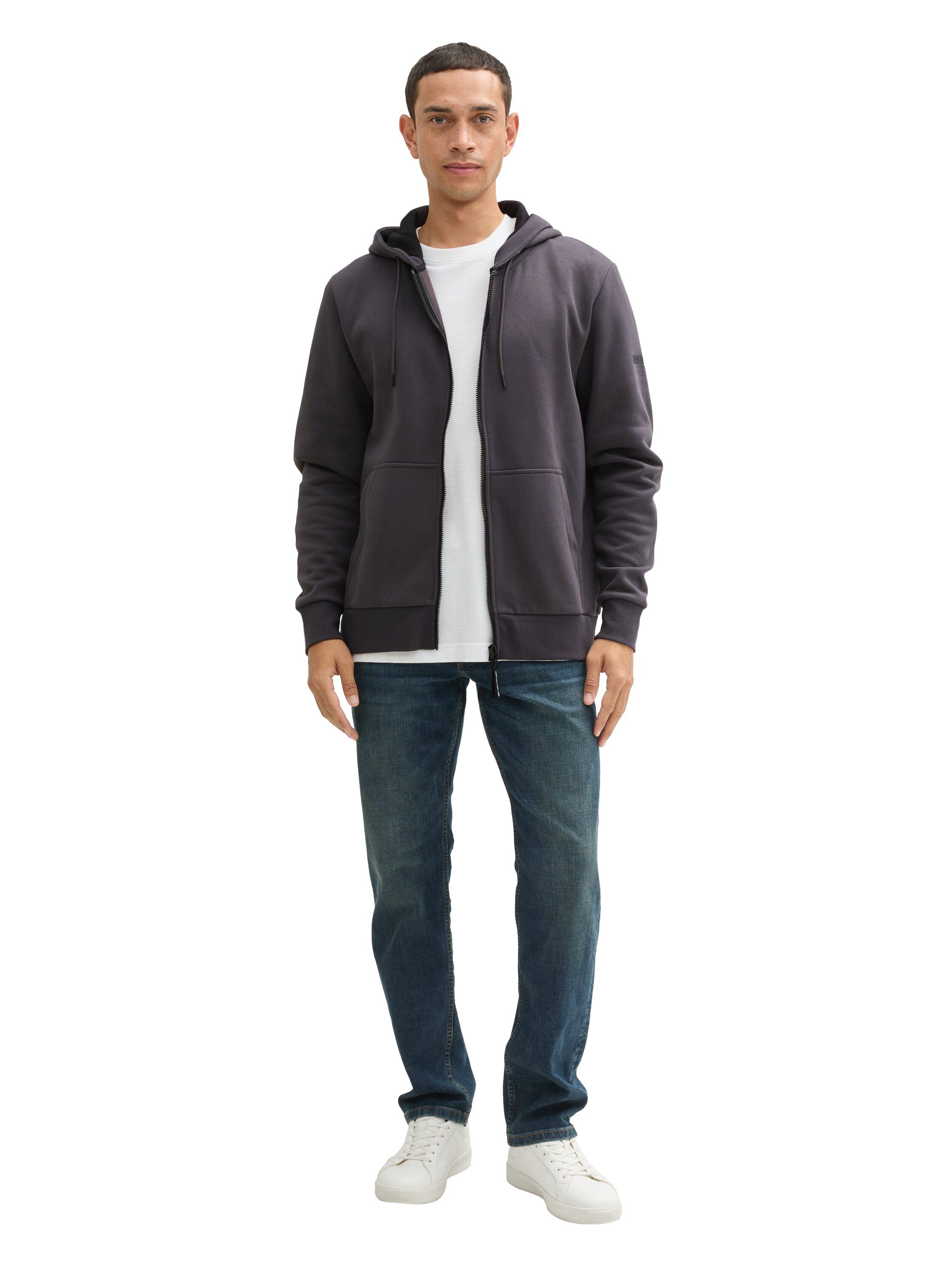 Tom Tailor Capuchonsweatvest met een capuchon