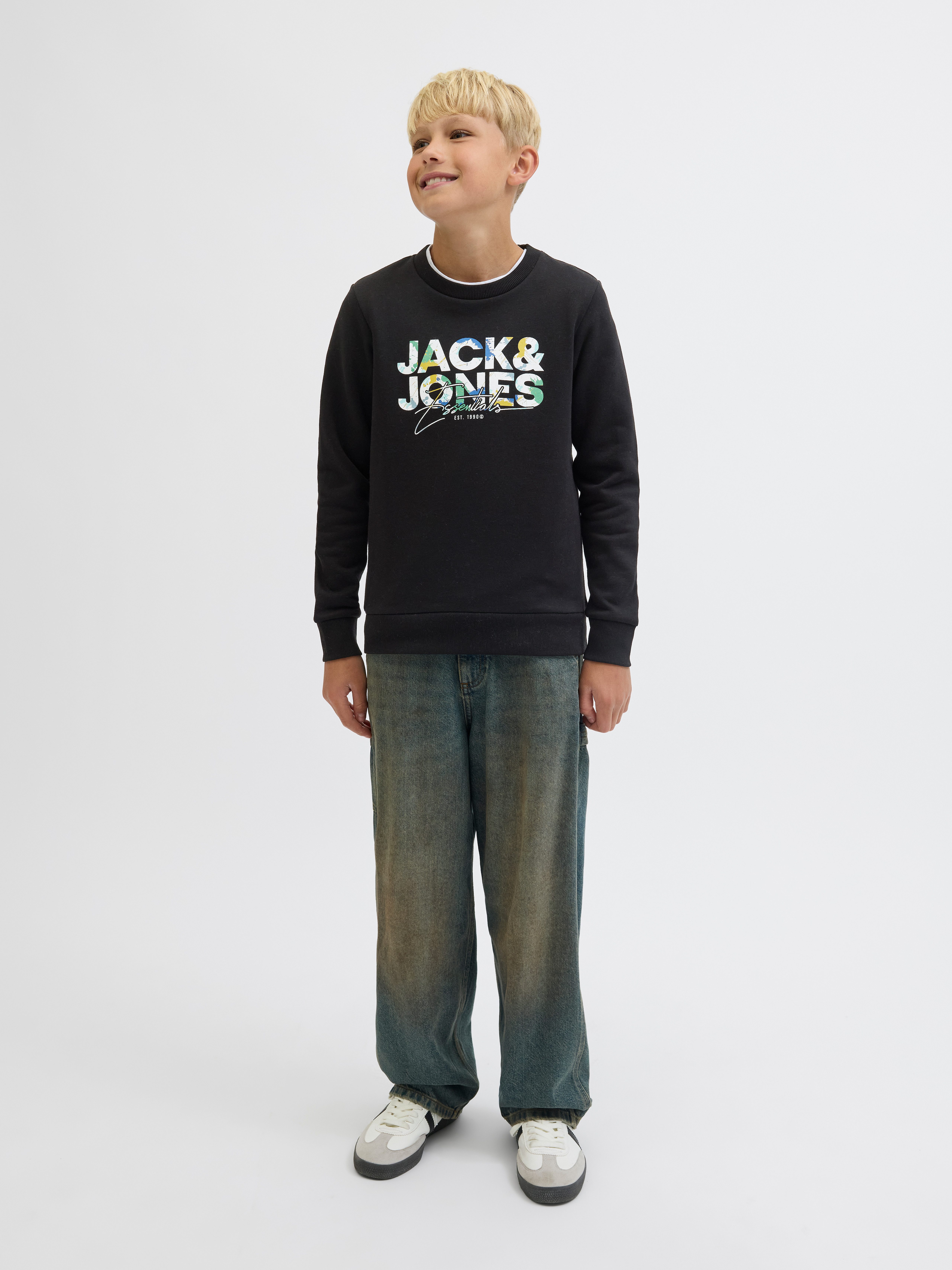 Jack & Jones Junior Sweatshirt JJGEPLAS SWEAT CREW NECK JNR